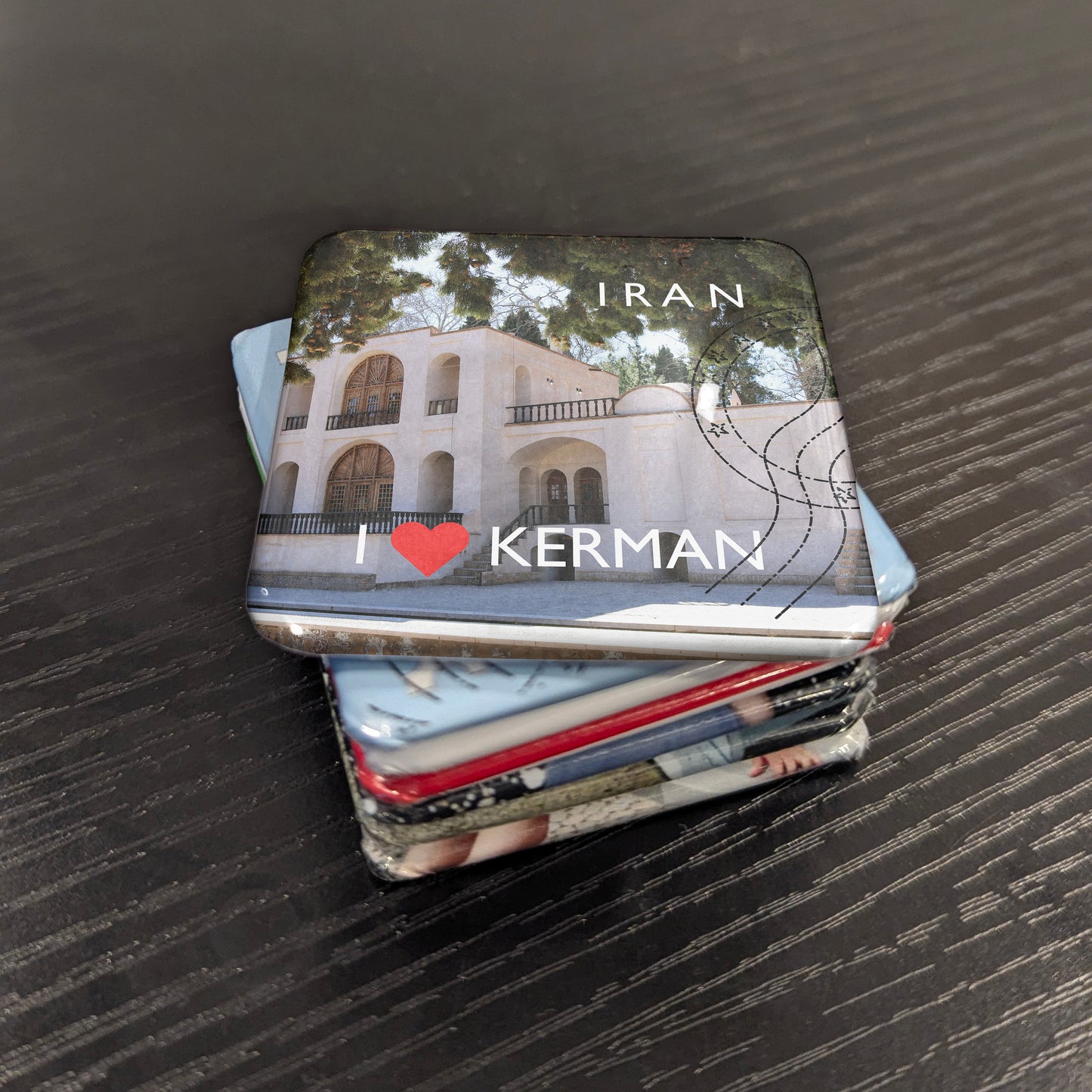 I Love Kerman Fridge Magnet - PhiloPerse
