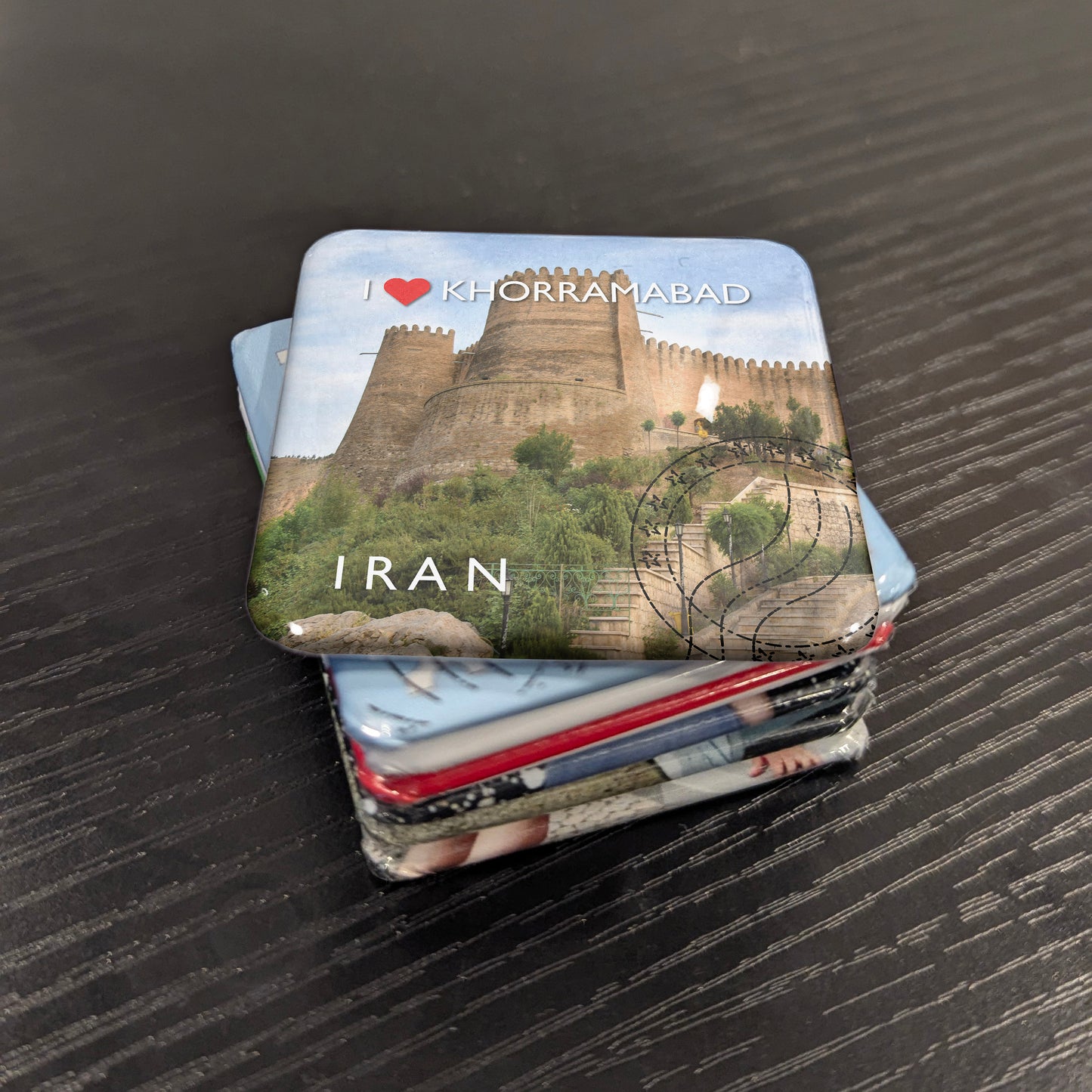 I Love Khorramabad Fridge Magnet - PhiloPerse