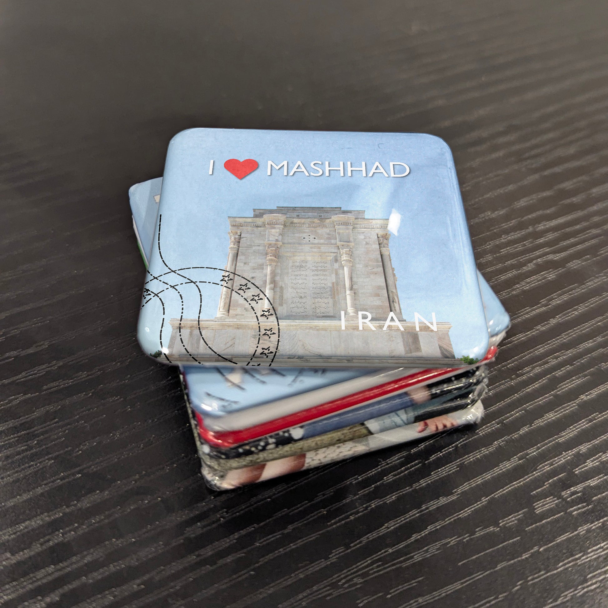 I Love Mashhad Fridge Magnet - PhiloPerse