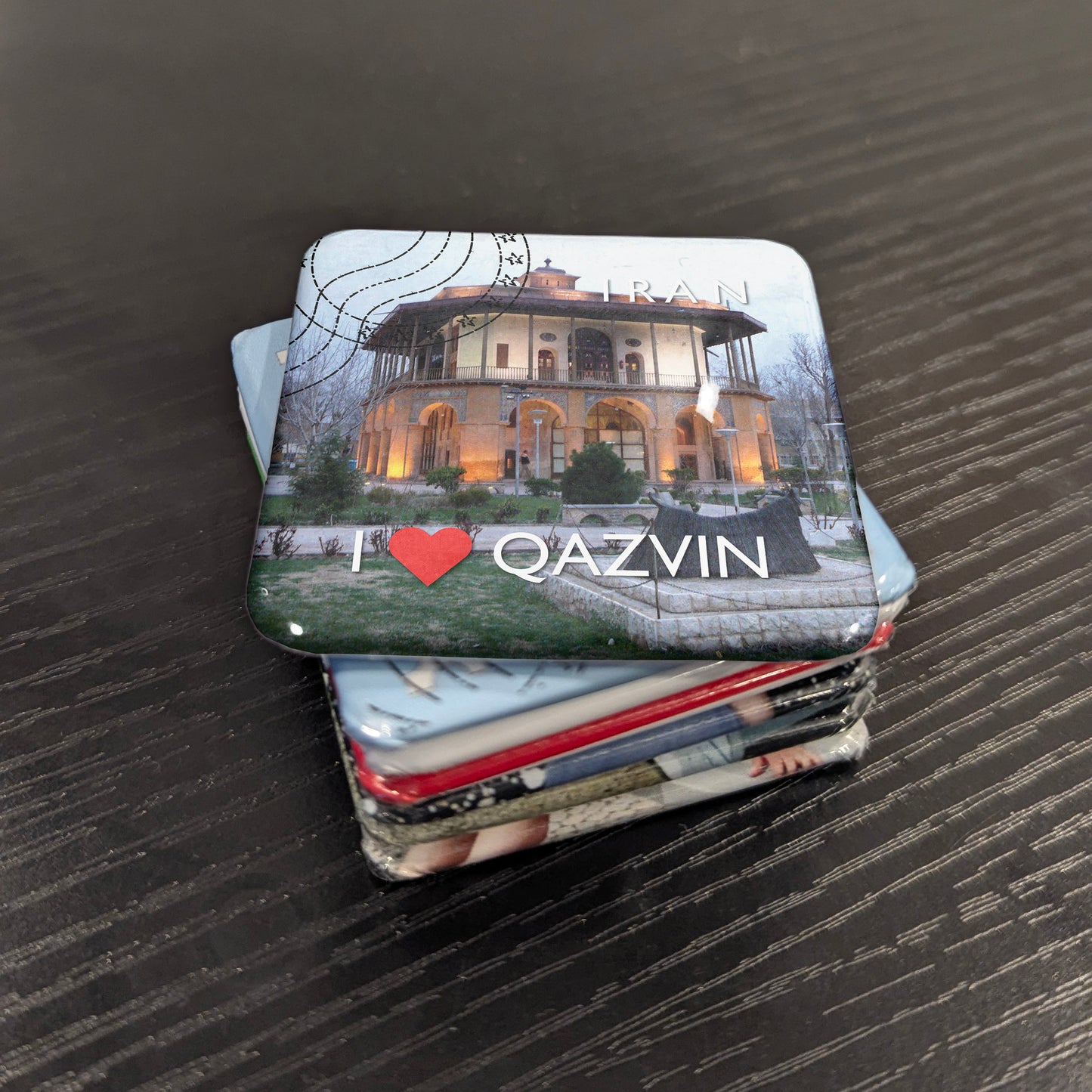 I Love Qazvin Fridge Magnet - PhiloPerse