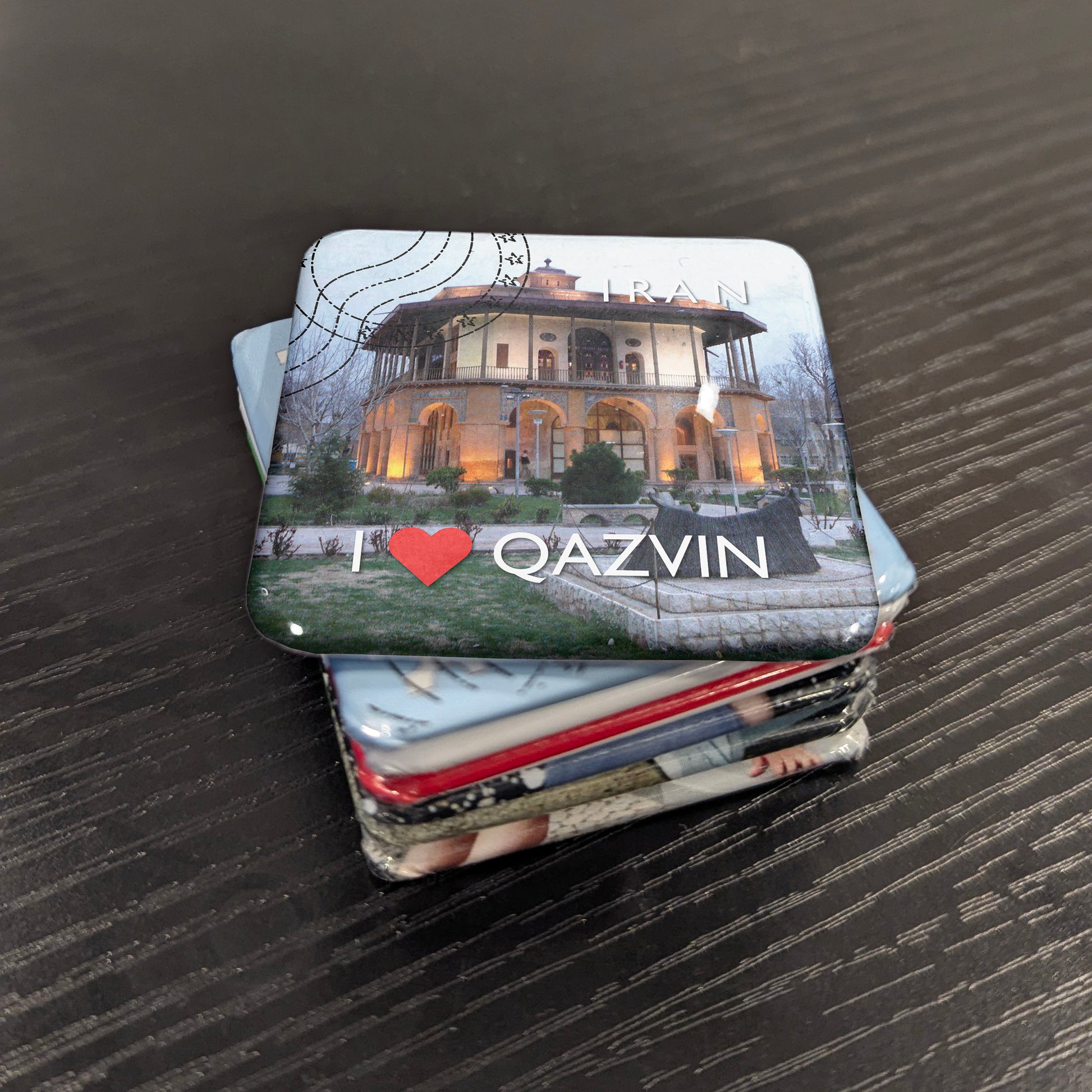 I Love Qazvin Fridge Magnet - PhiloPerse