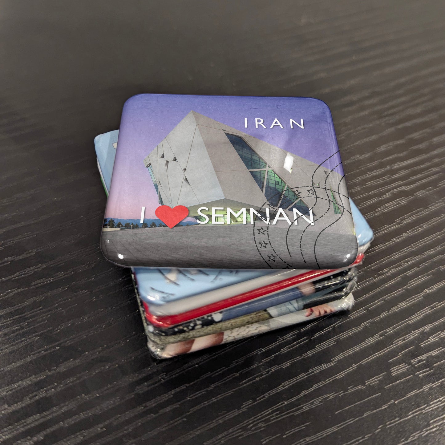 I Love Semnan Fridge Magnet - PhiloPerse