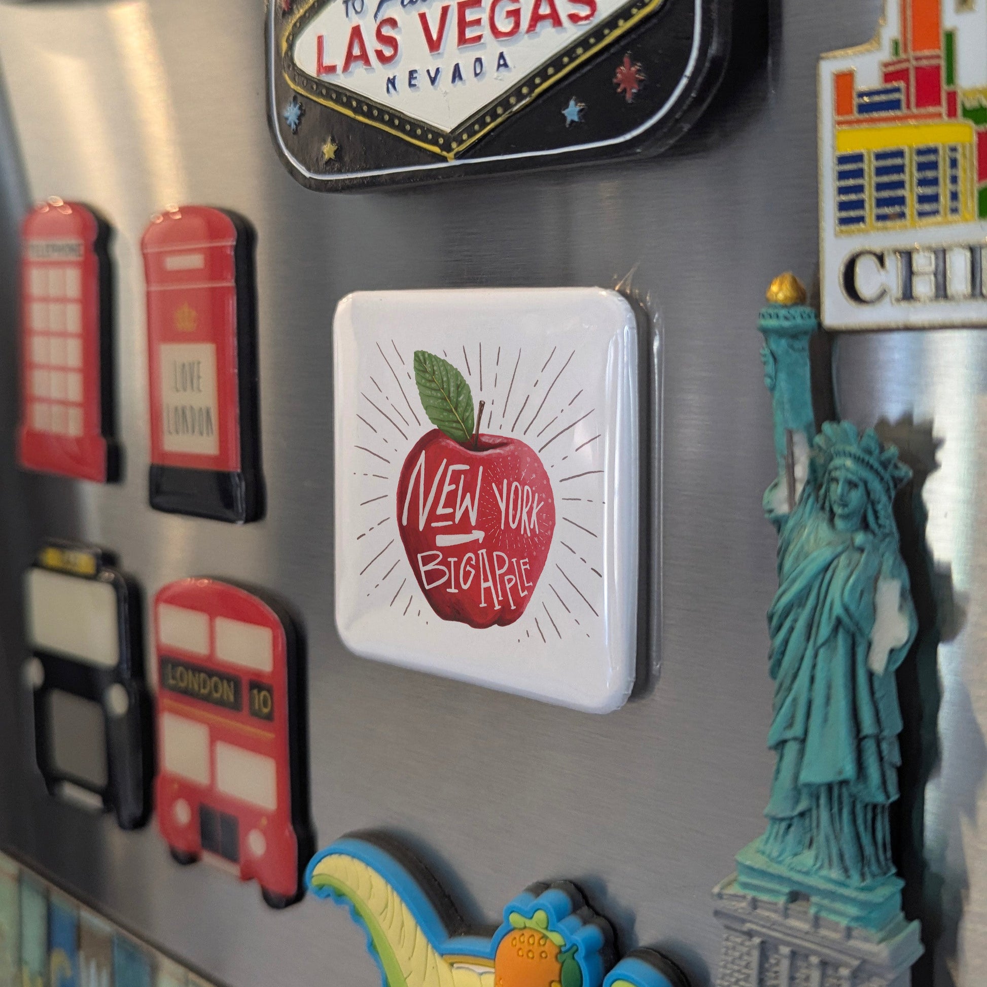 New York The Big Apple Fridge Magnet