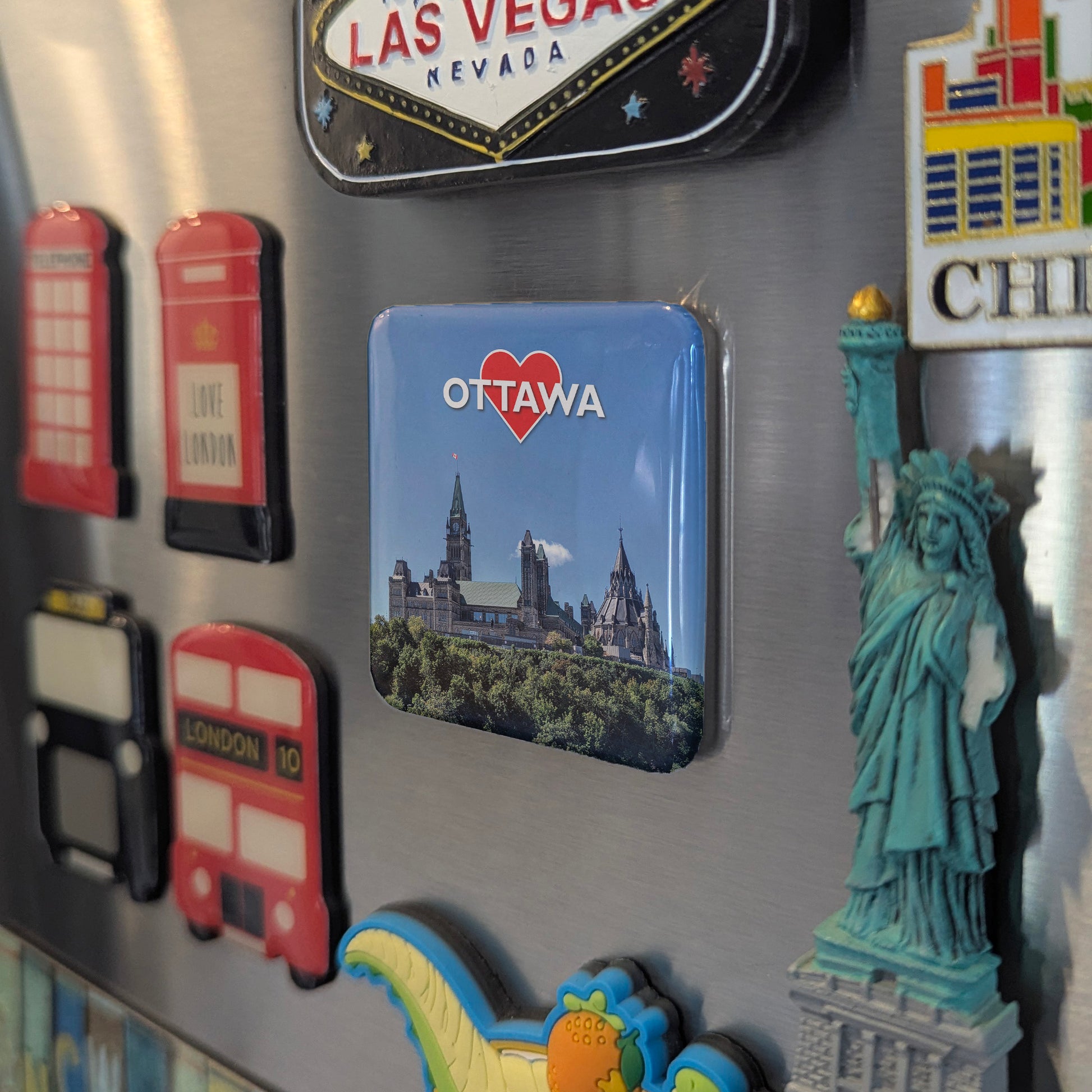 Ottawa view Fridge Magnet - PhiloPerse