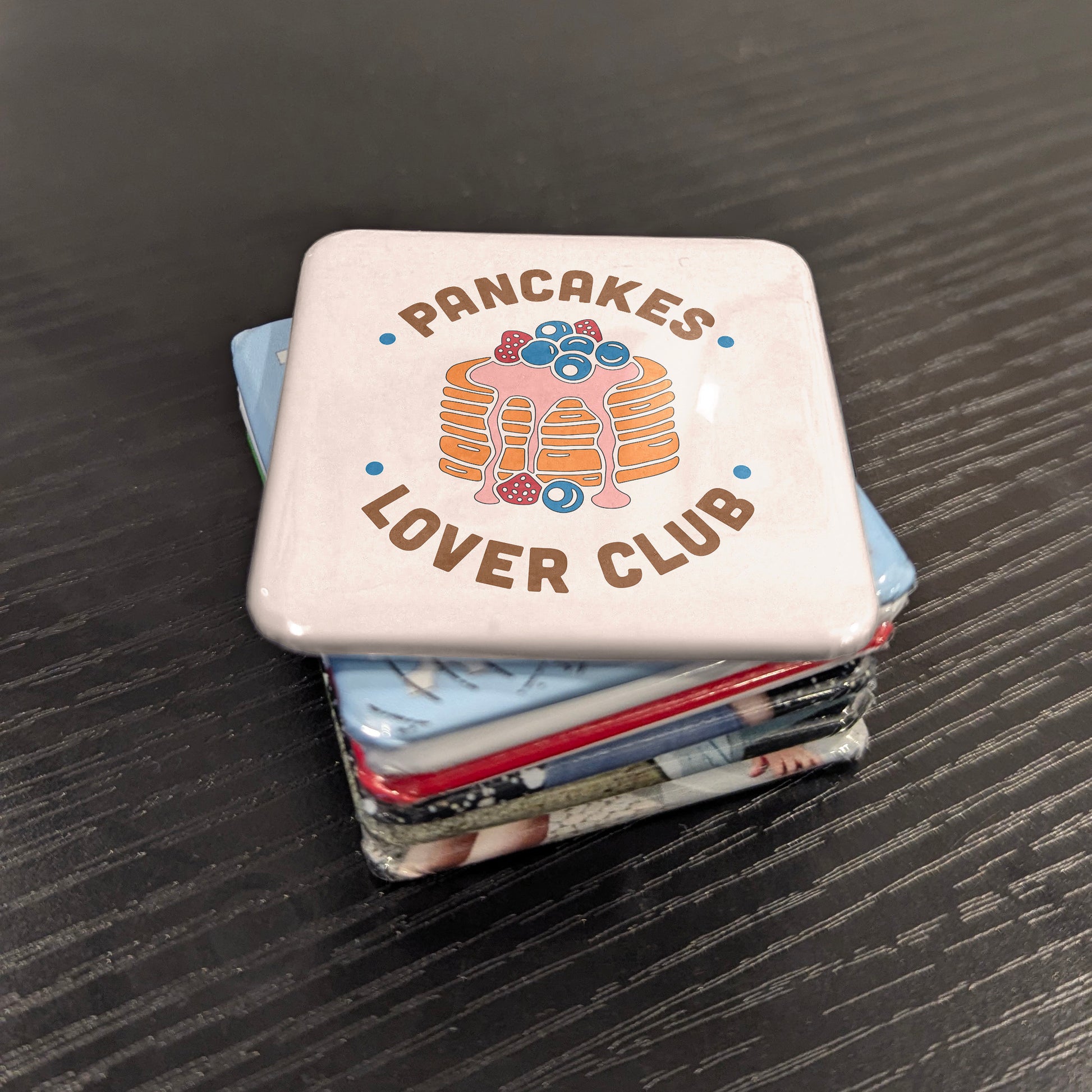 Pancakes Lover Club Fridge Magnet - PhiloPerse