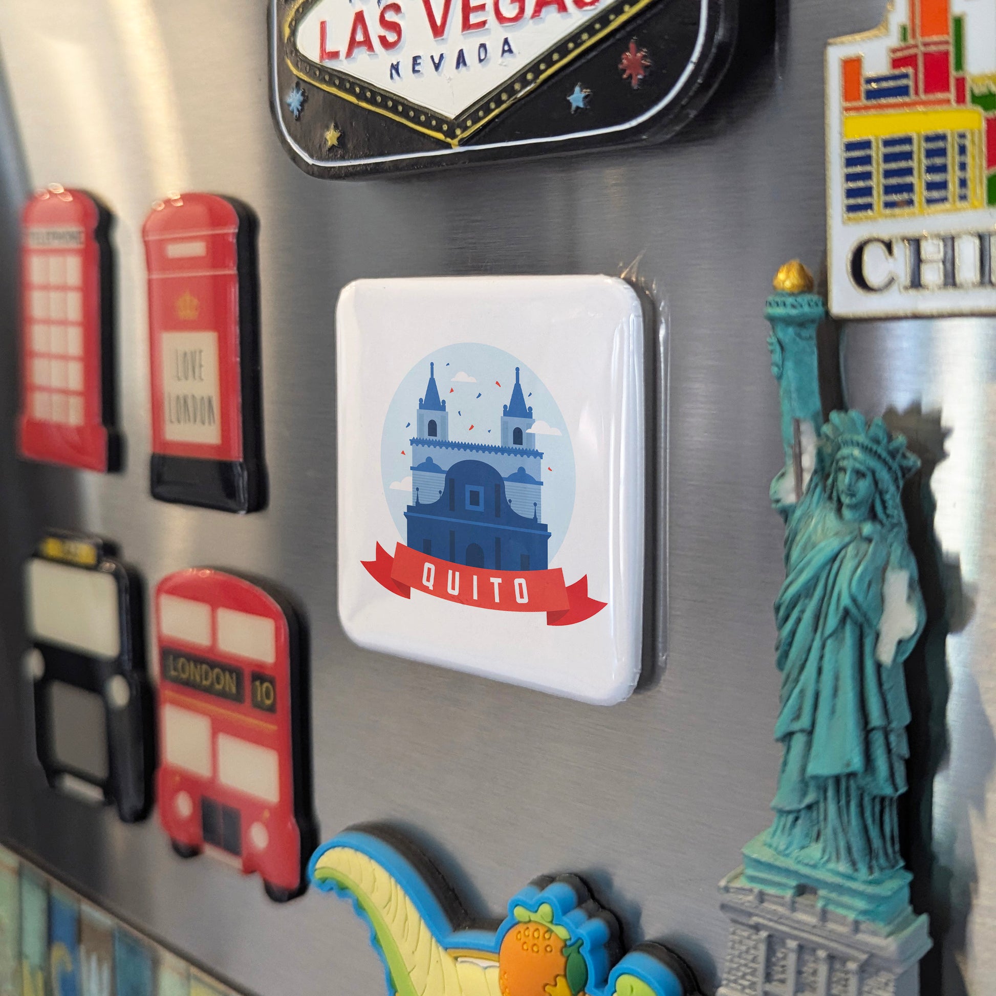 Quito Ecuador Fridge Magnet - PhiloPerse