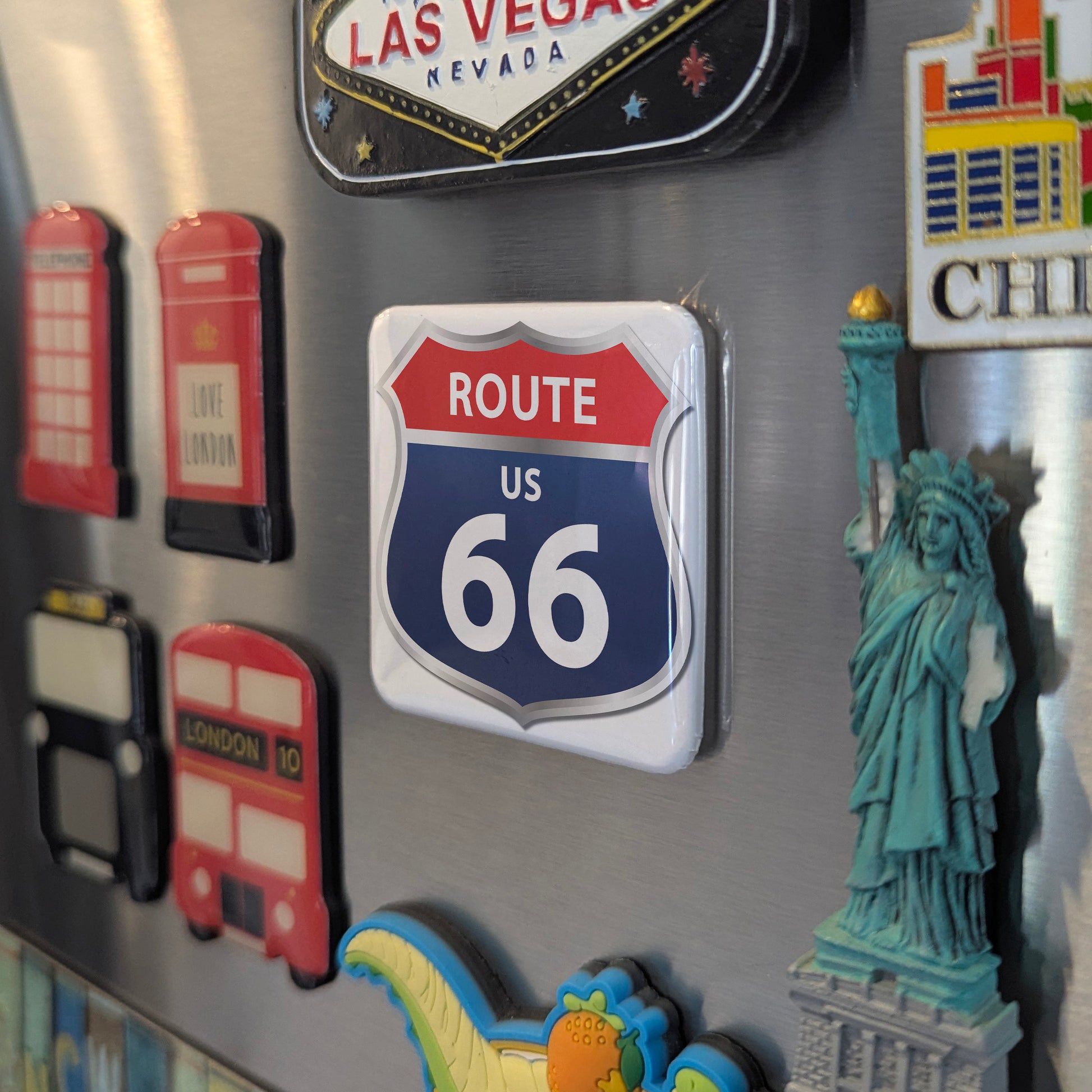Route 66 Fridge Magnet