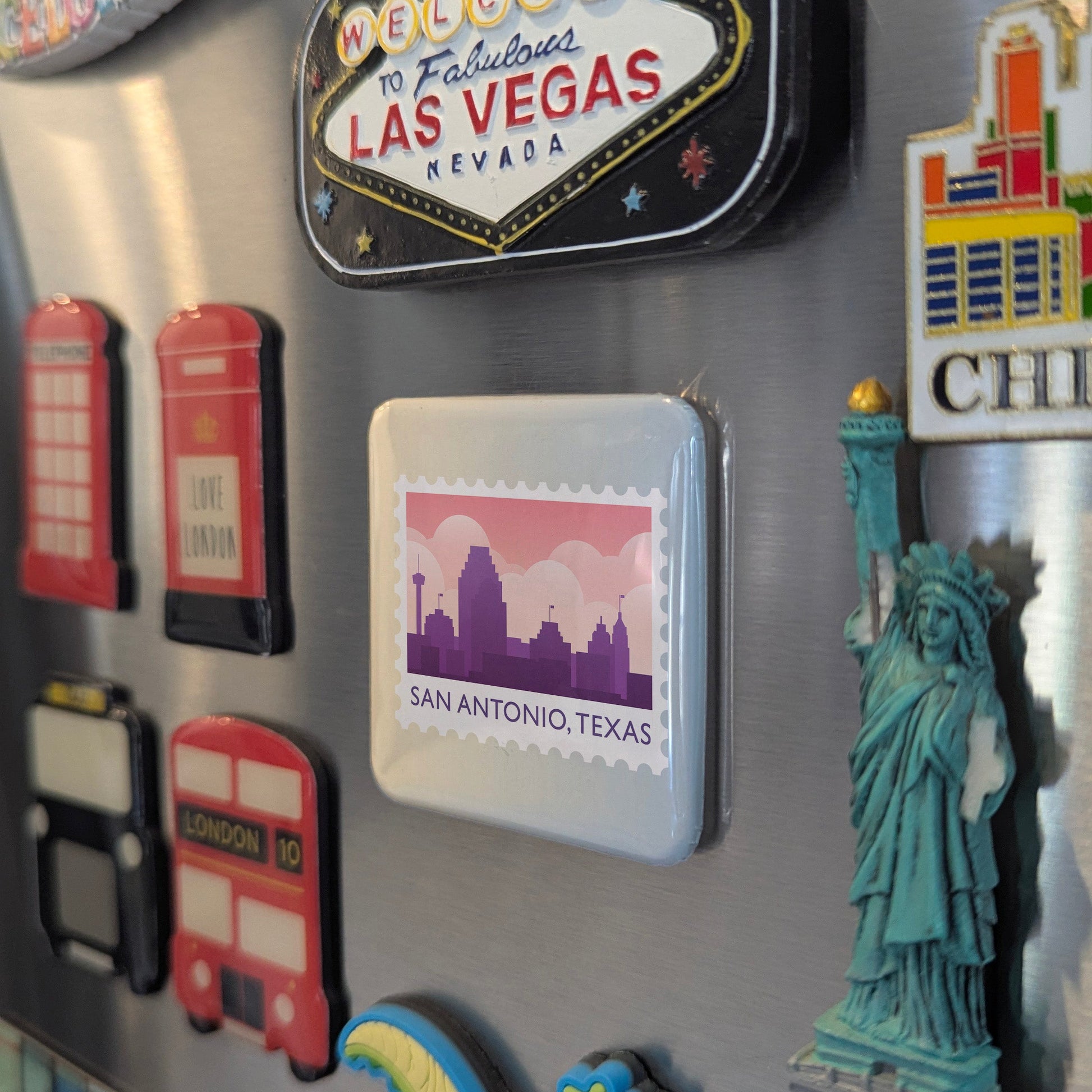 San Antonio Fridge Magnet