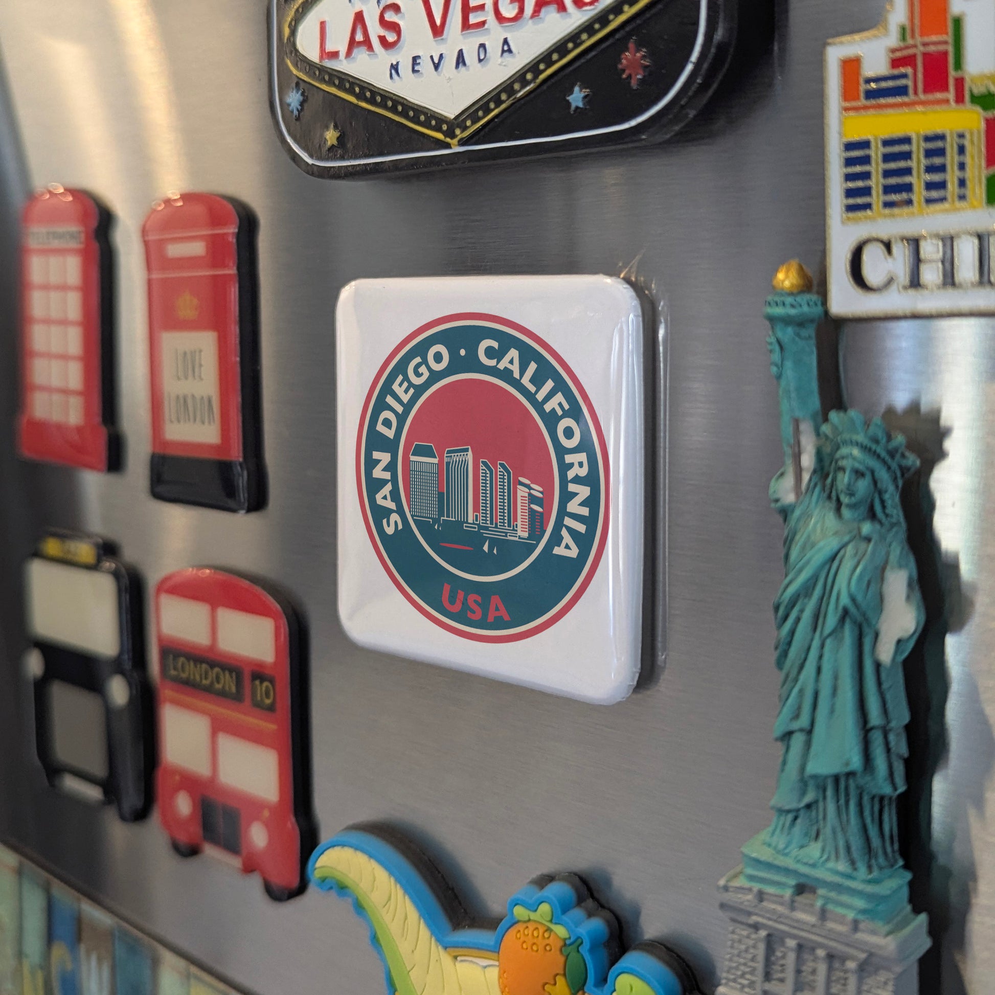 San Diego California Fridge Magnet - PhiloPerse
