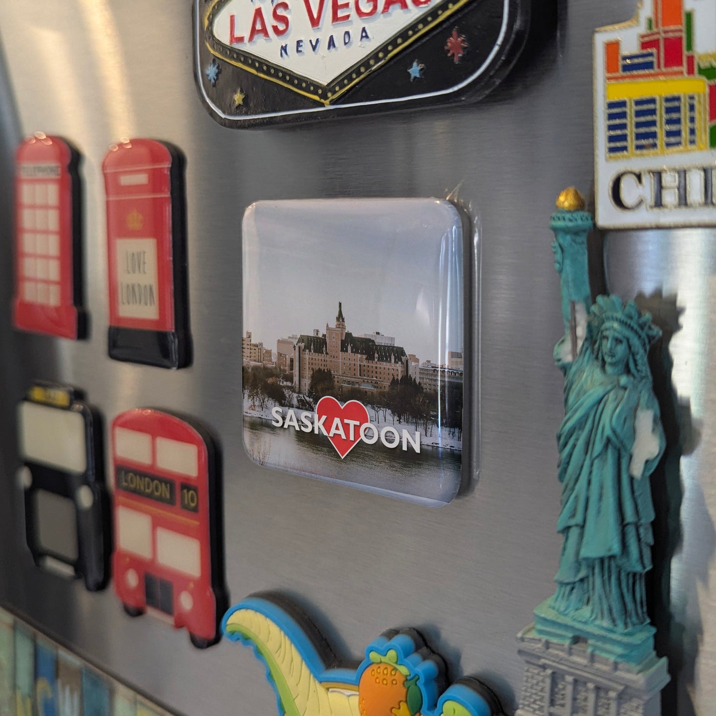 Saskatoon Fridge Magnet - PhiloPerse