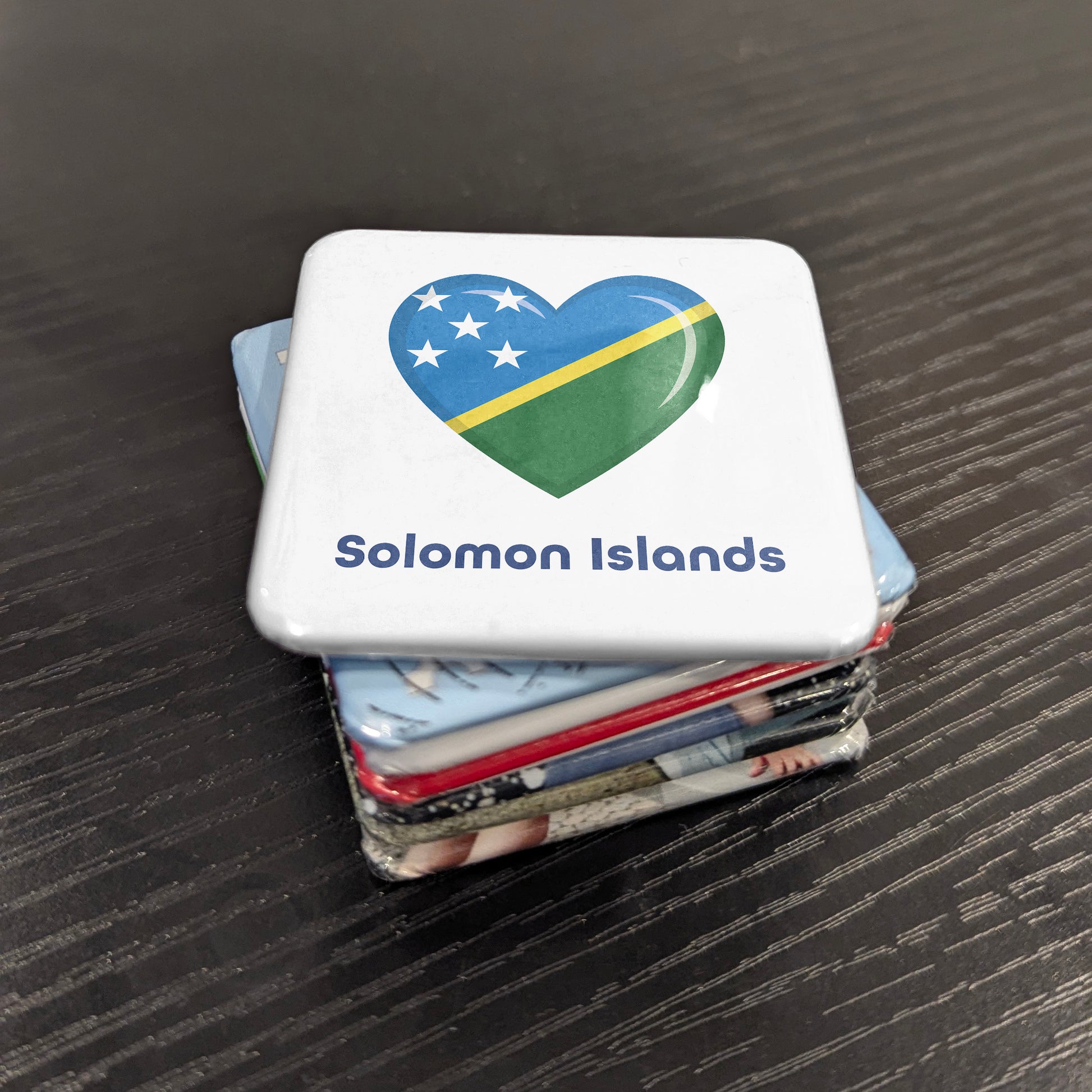 Solomon Islands Flag Fridge Magnet - PhiloPerse