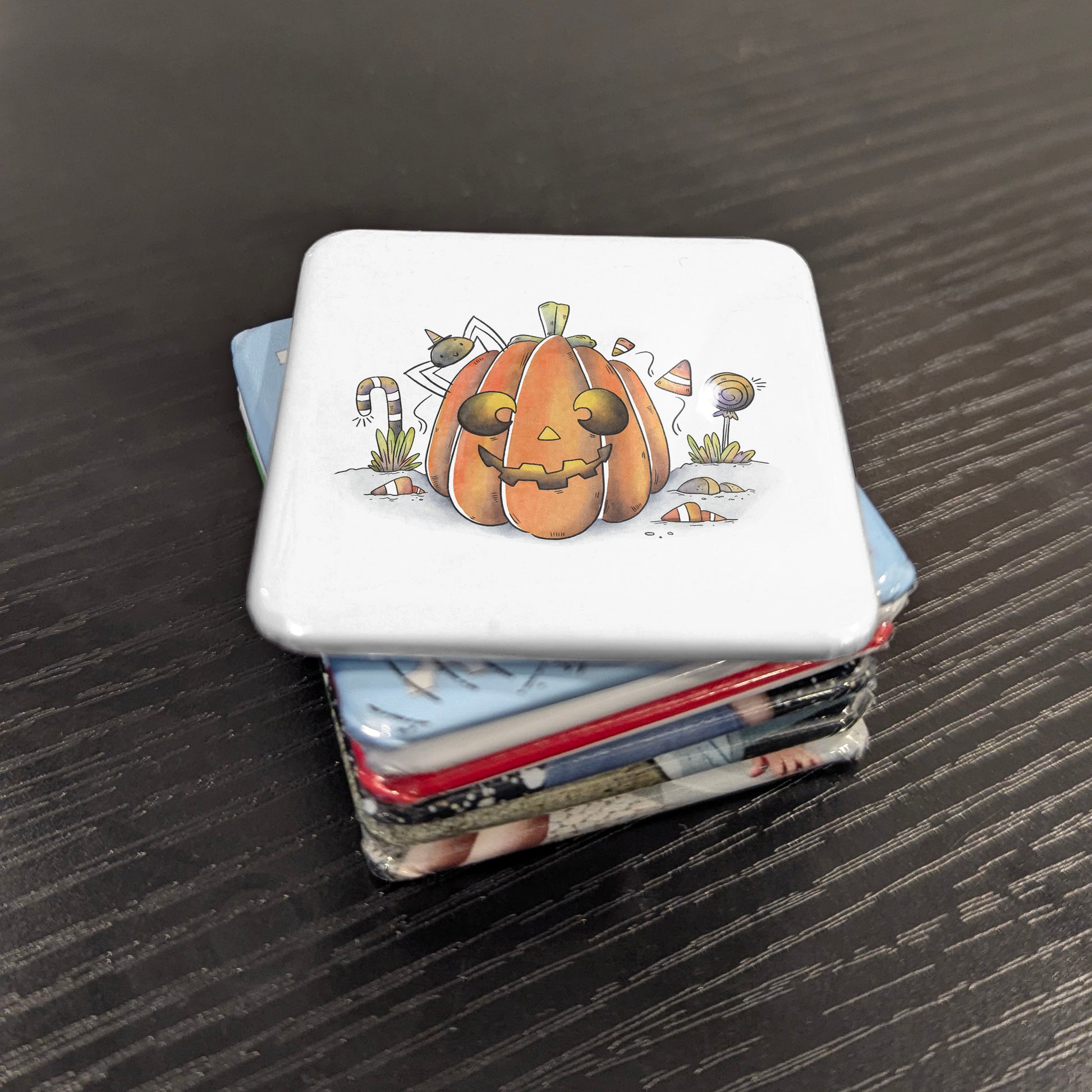 Spooky Pumpkin Fridge Magnet - PhiloPerse