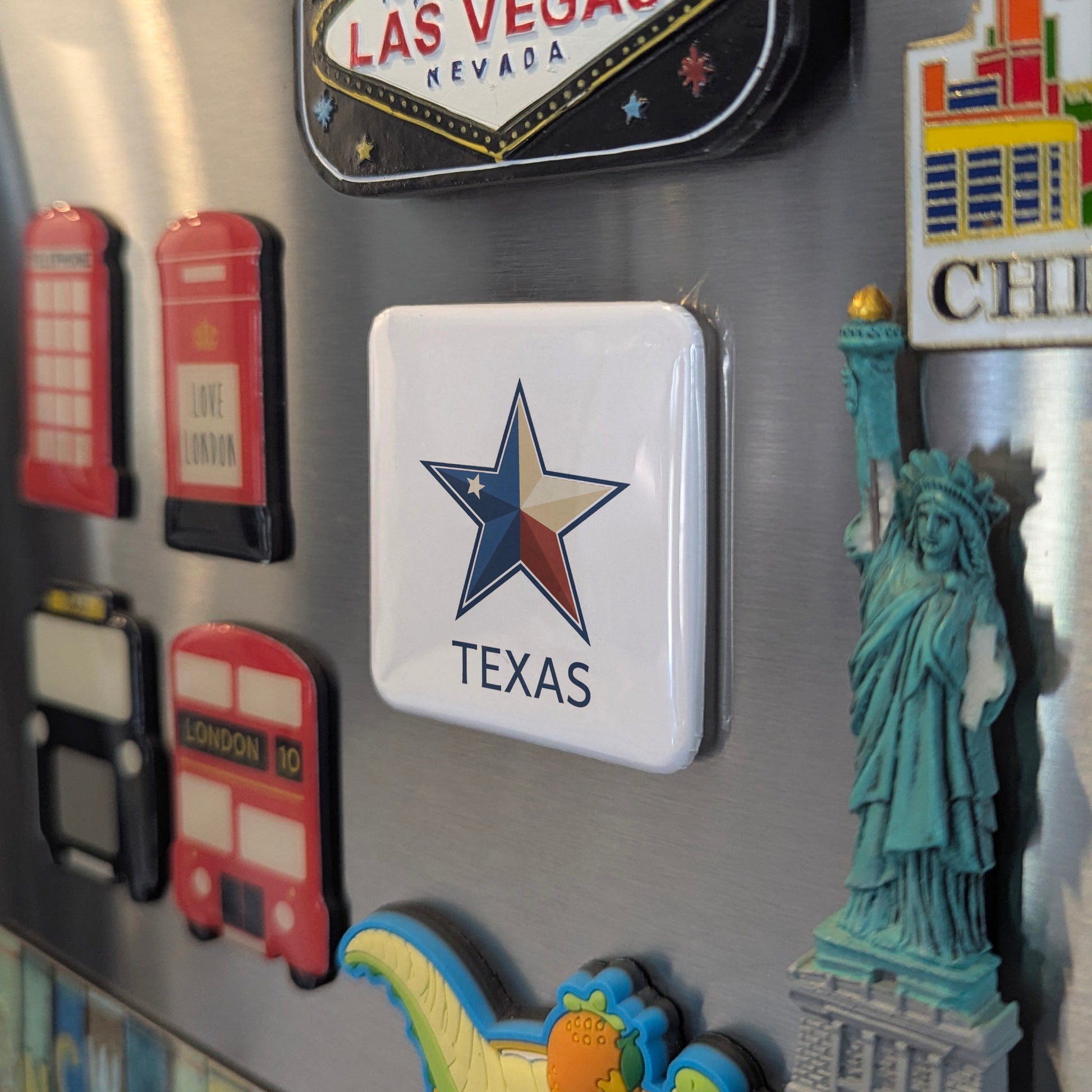 Texas Star Fridge Magnet - PhiloPerse
