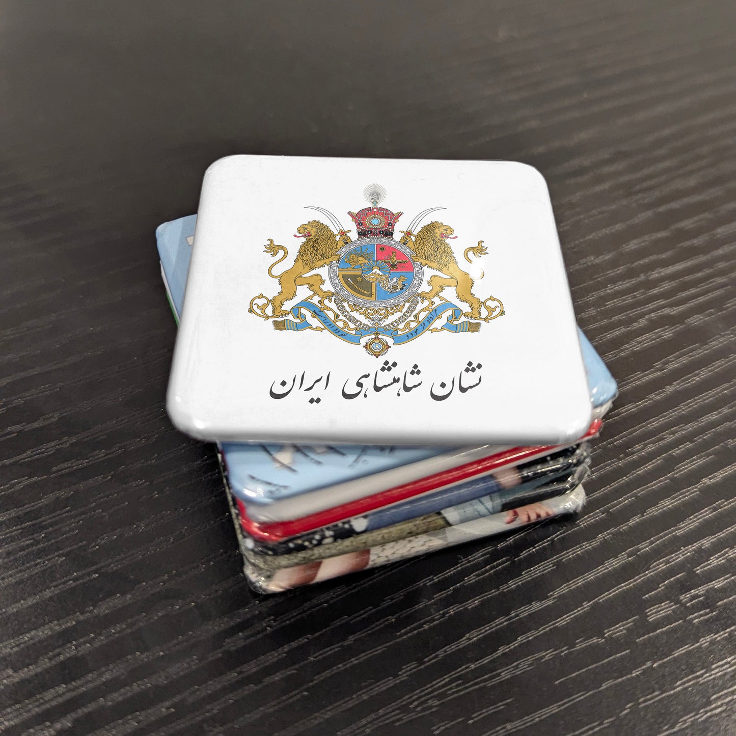 The Imperial Coat of Arms of Iran Fridge Magnet