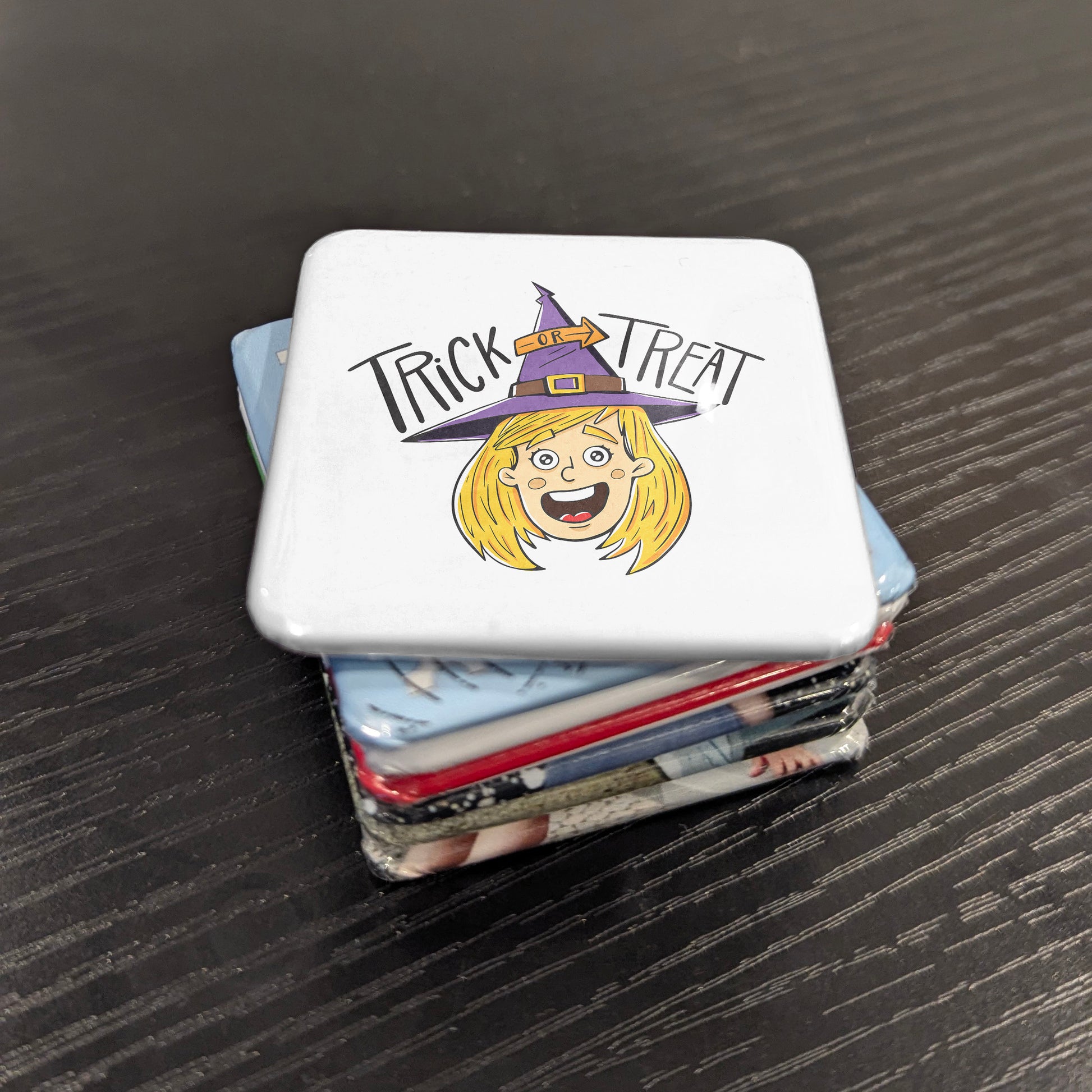 Trick or Treat V1 Fridge Magnet - PhiloPerse