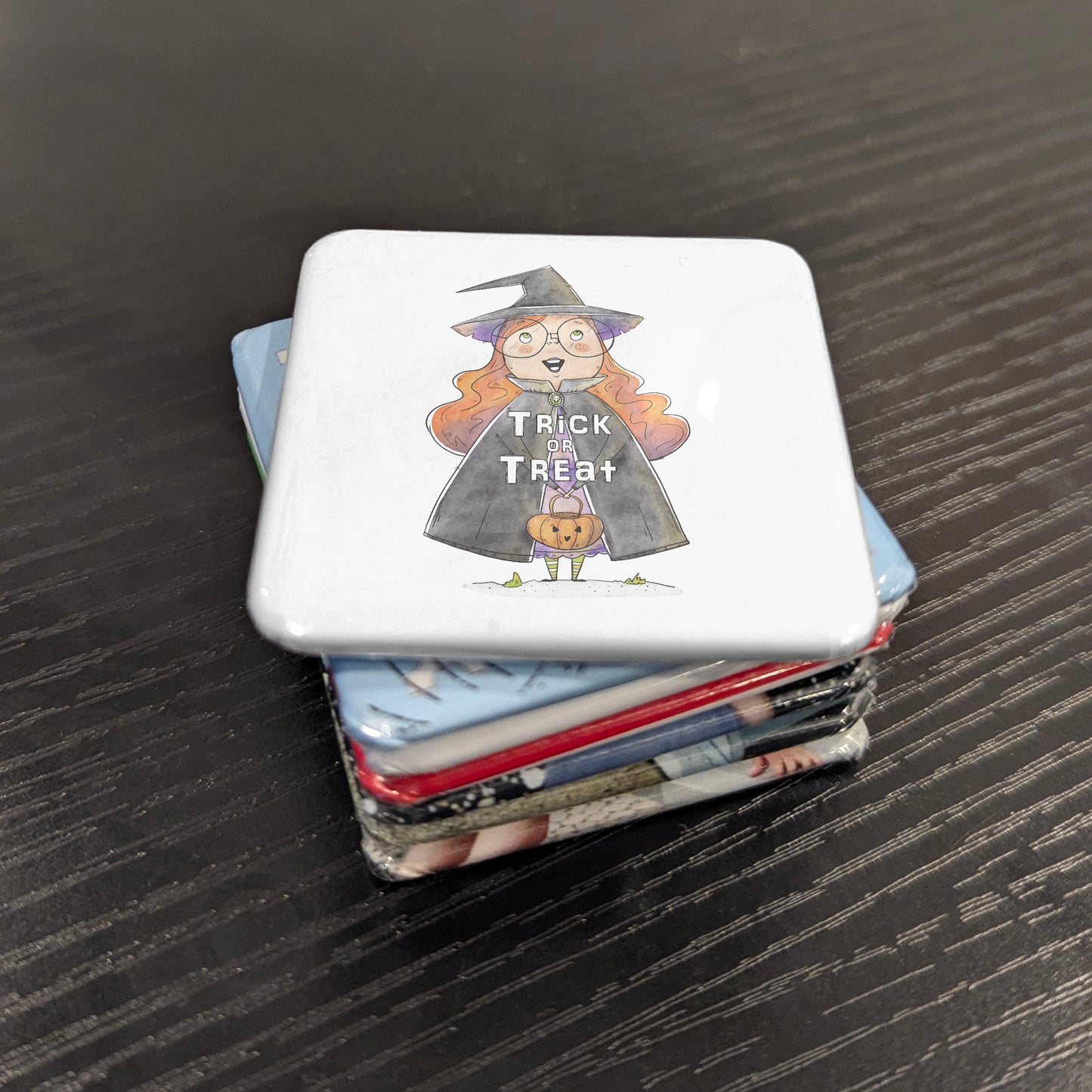 Trick or Treat V2 Fridge Magnet - PhiloPerse