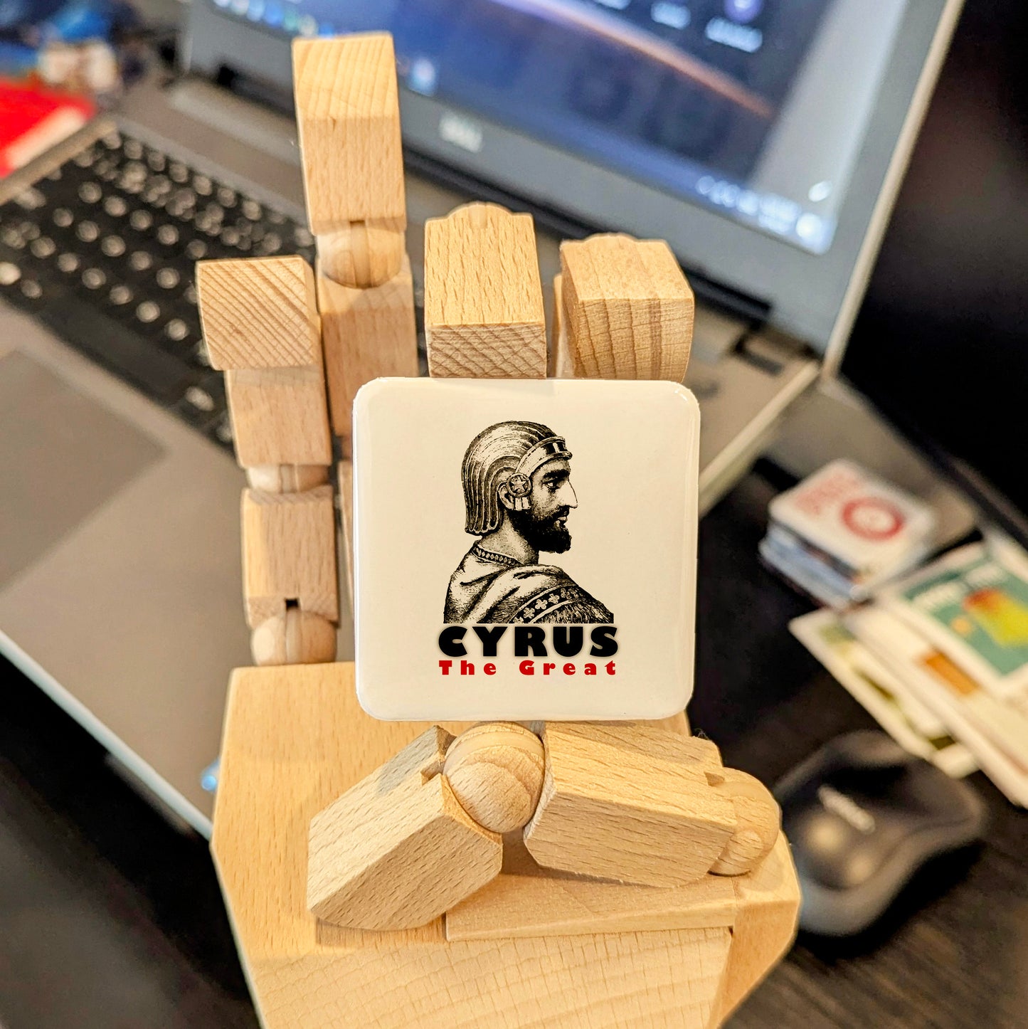 Cyrus the Great Fridge Magnet