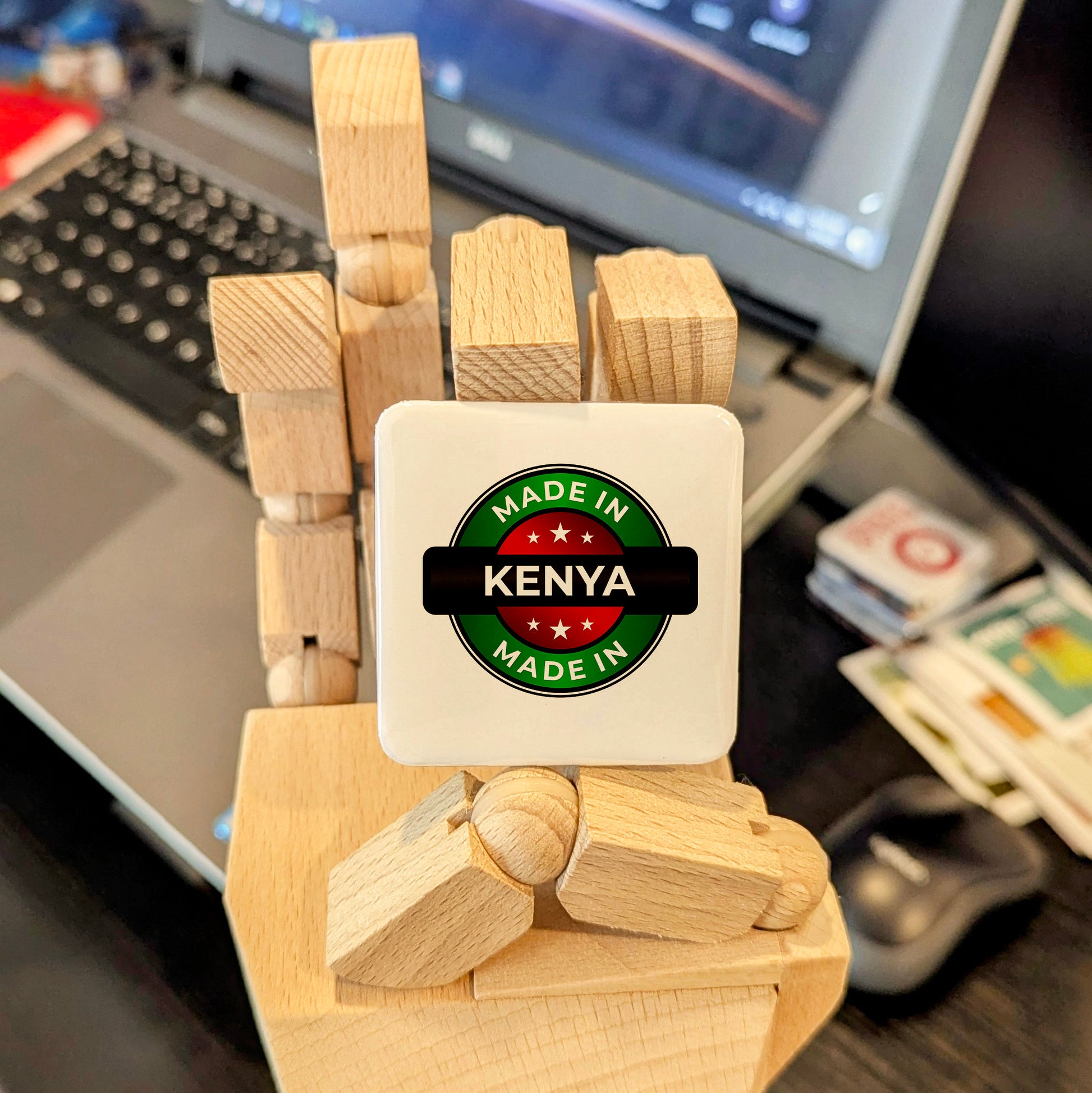 Made in Kenya Fridge Magnet - PhiloPerse
