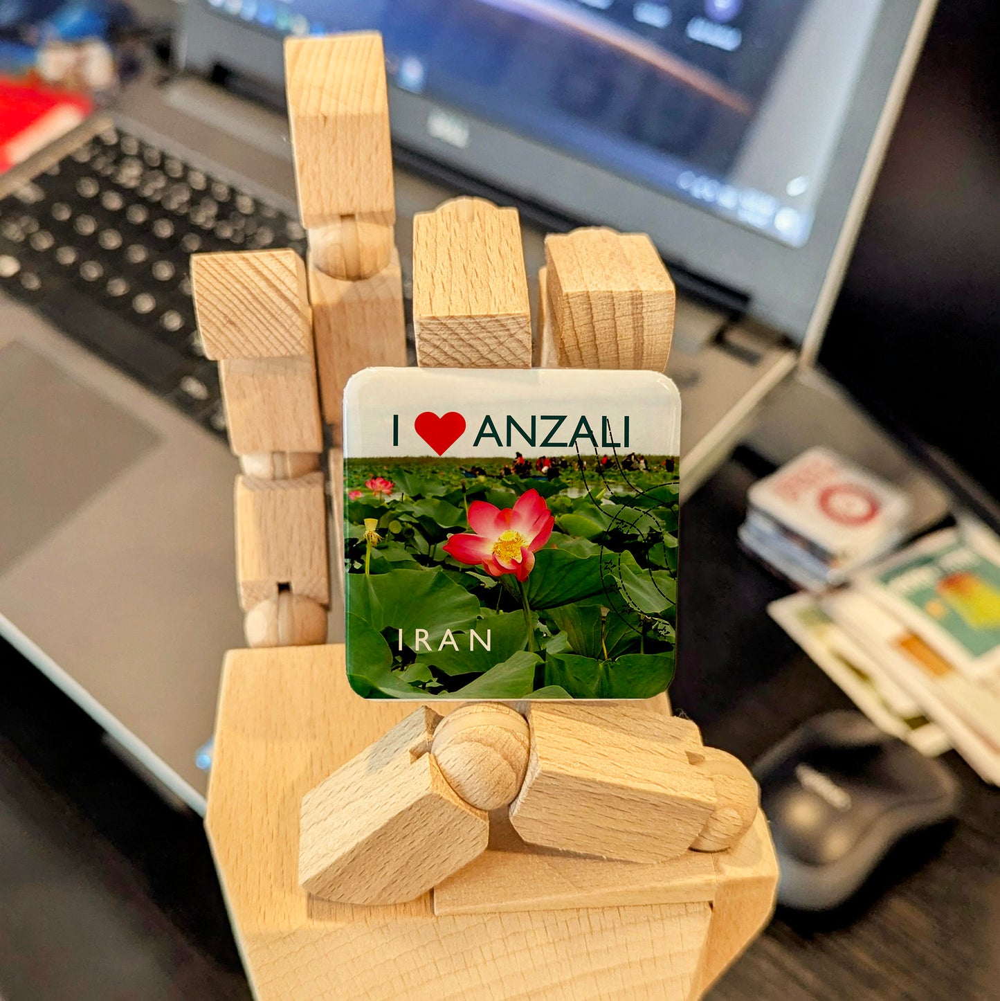 I Love Anzali Fridge Magnet