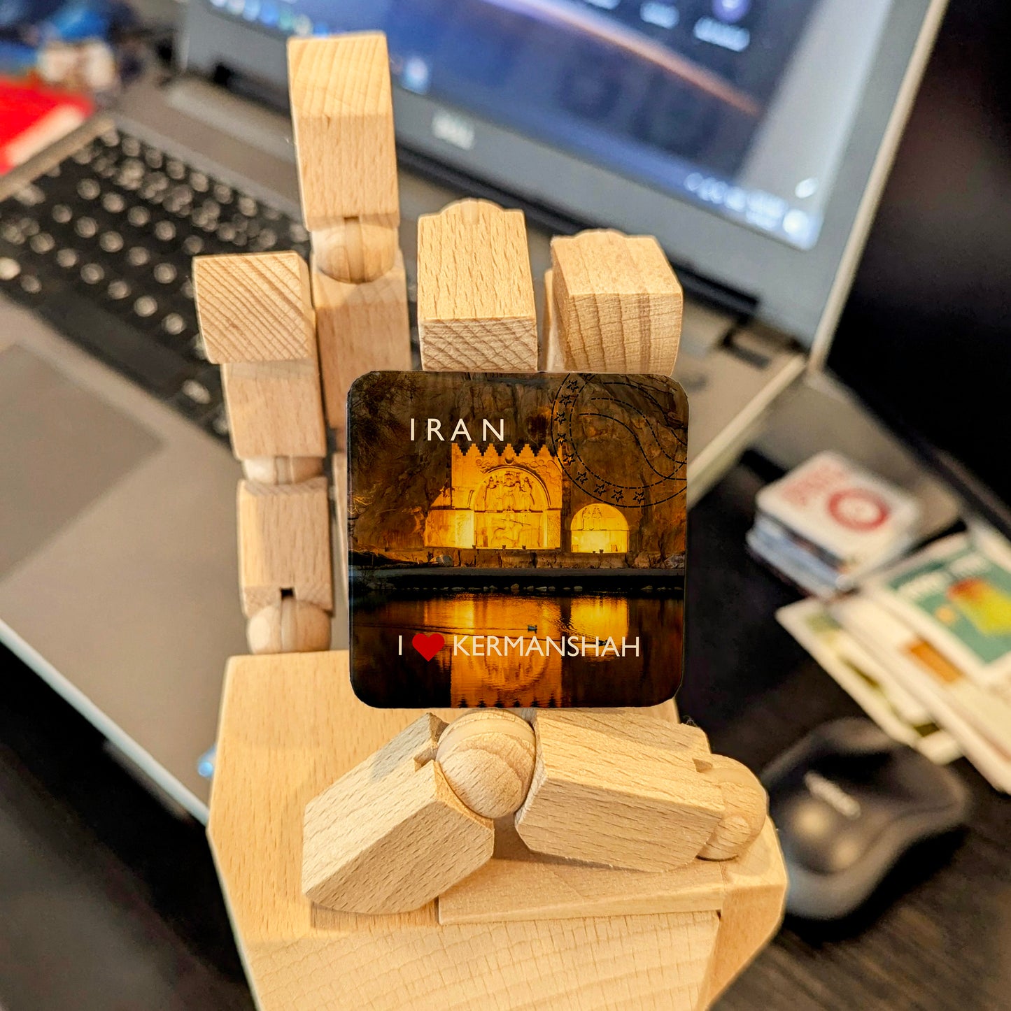 I Love Kermanshah Fridge Magnet - PhiloPerse