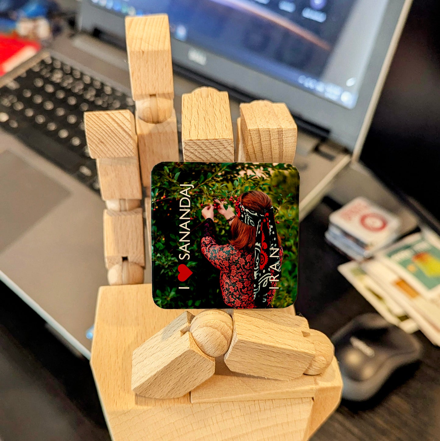 I Love Sanandaj Fridge Magnet - PhiloPerse