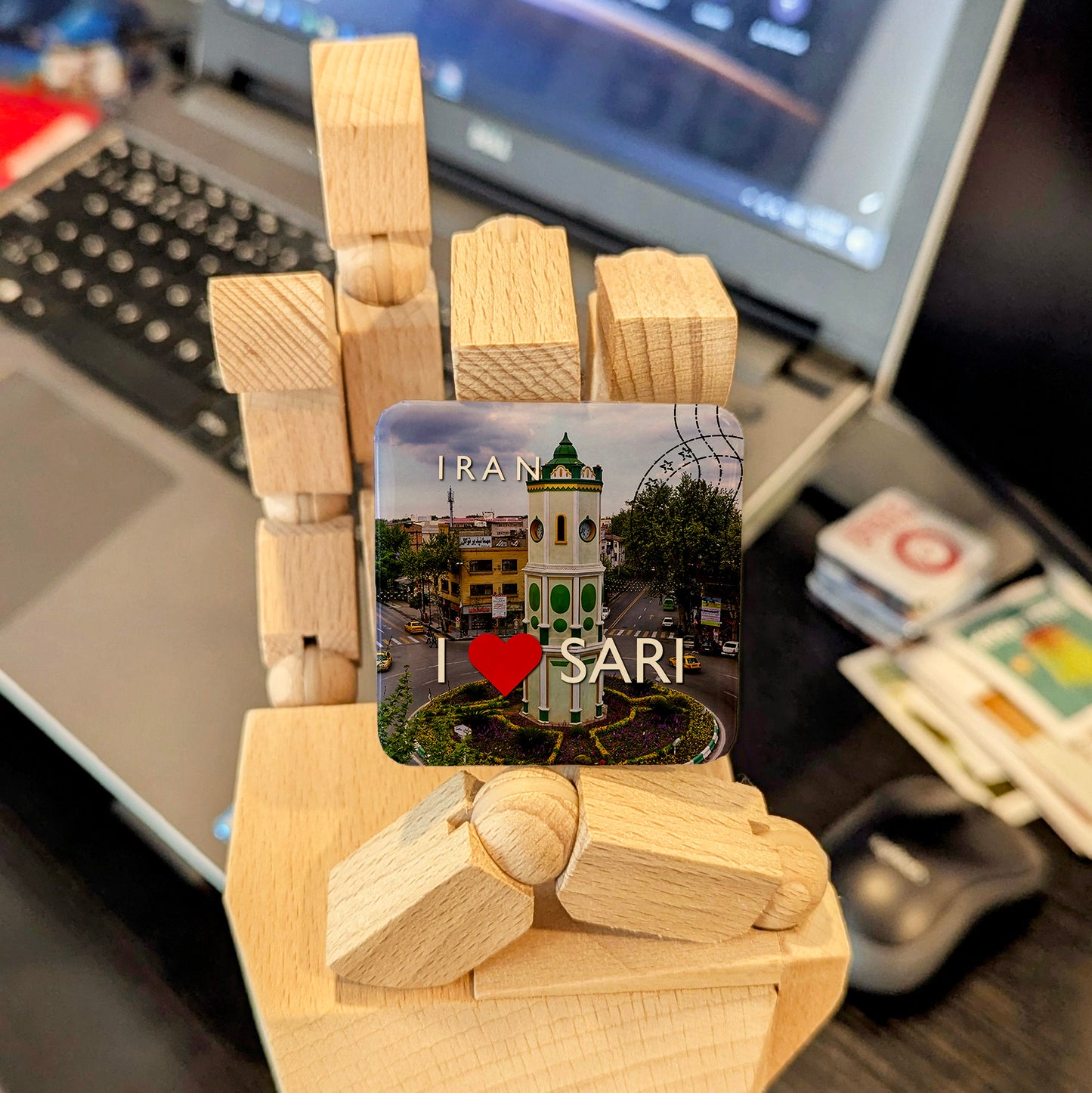 I Love Sari Fridge Magnet - PhiloPerse