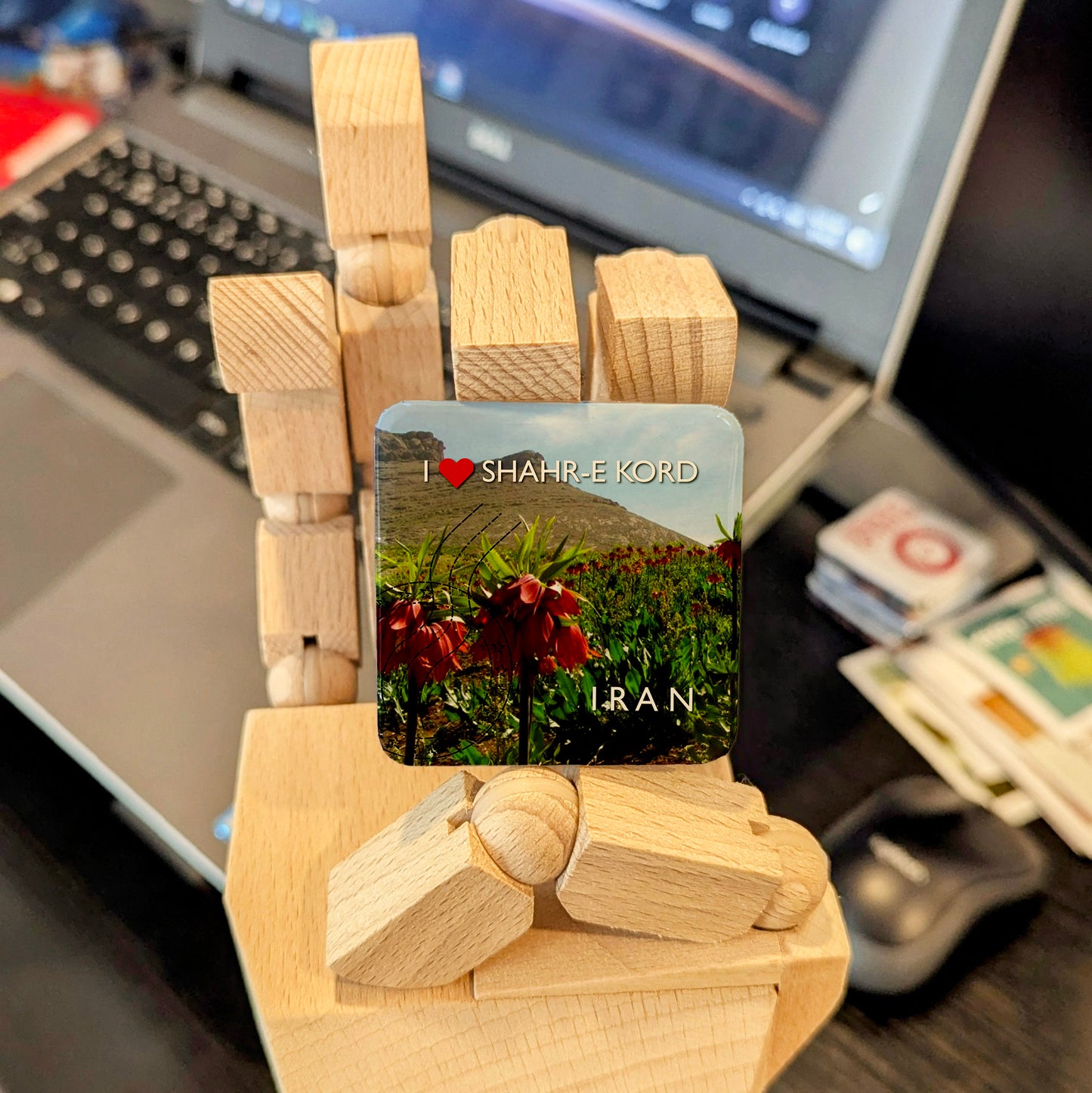 I Love Shahr-e Kord Fridge Magnet - PhiloPerse
