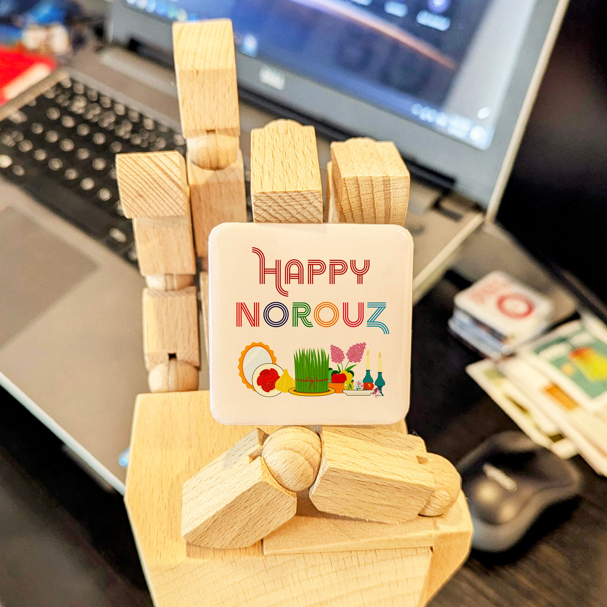 Happy Norouz Fridge Magnet - PhiloPerse