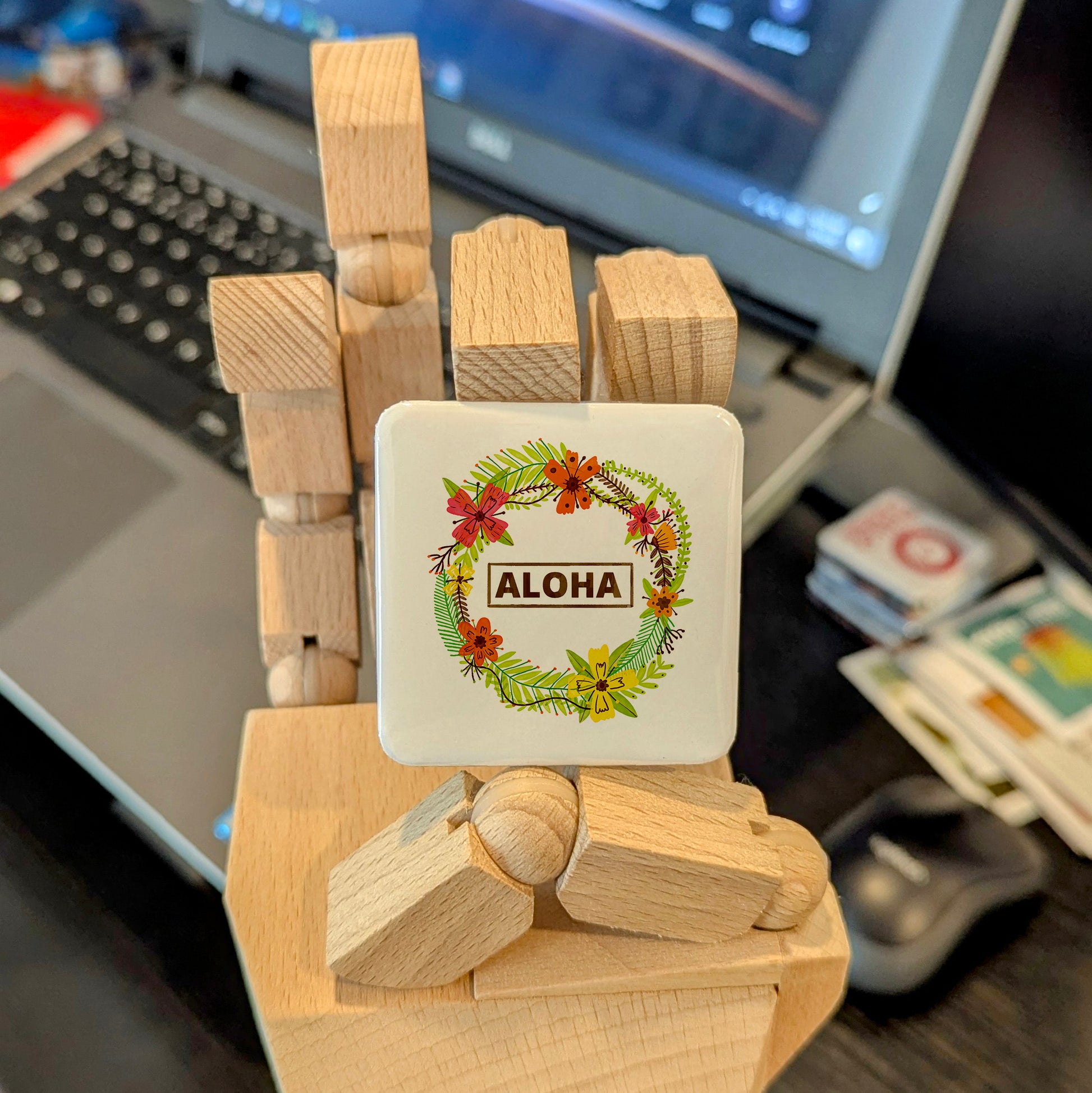 Aloha Fridge Magnet - PhiloPerse