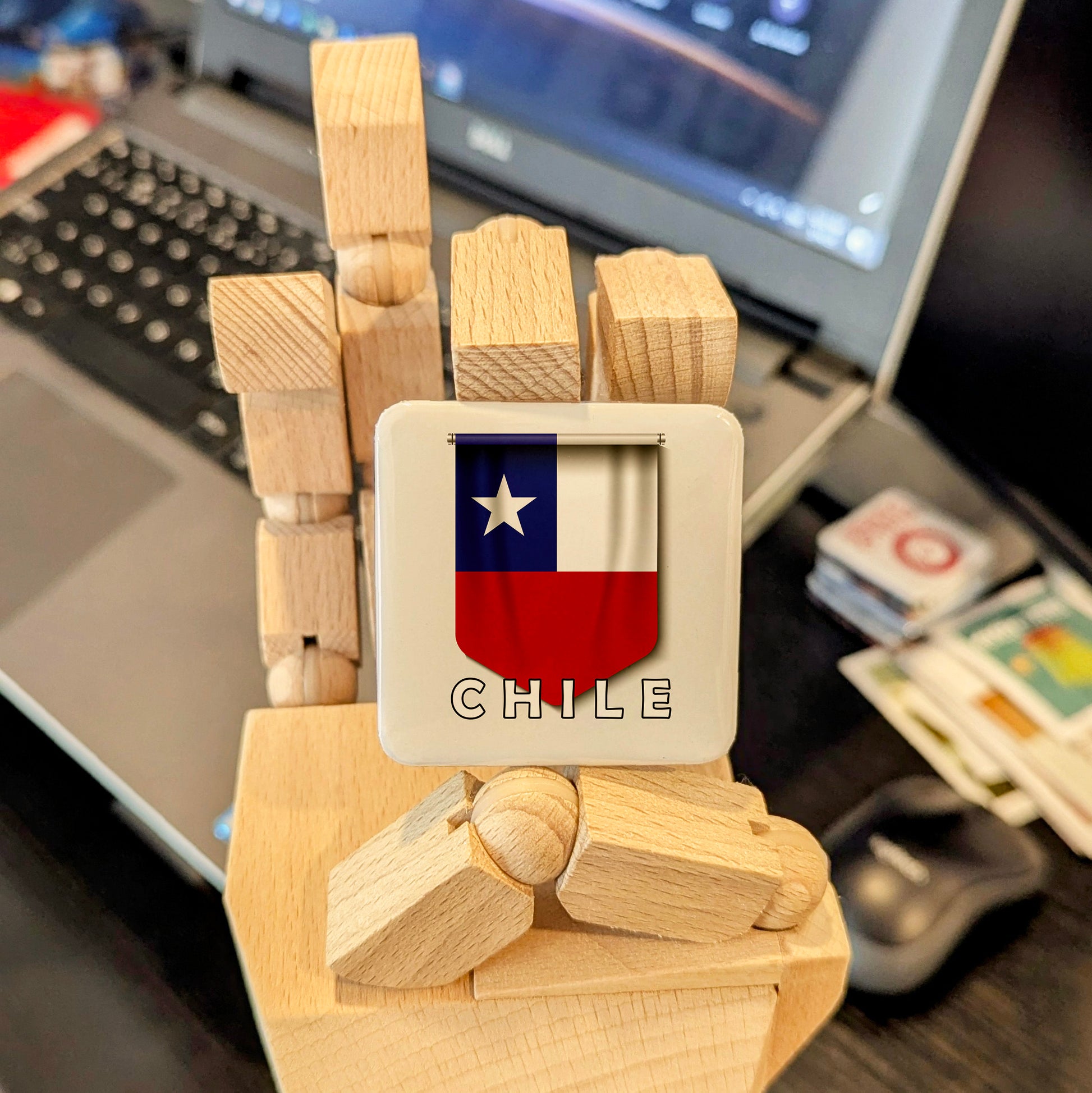 Chile Fridge Magnet - PhiloPerse