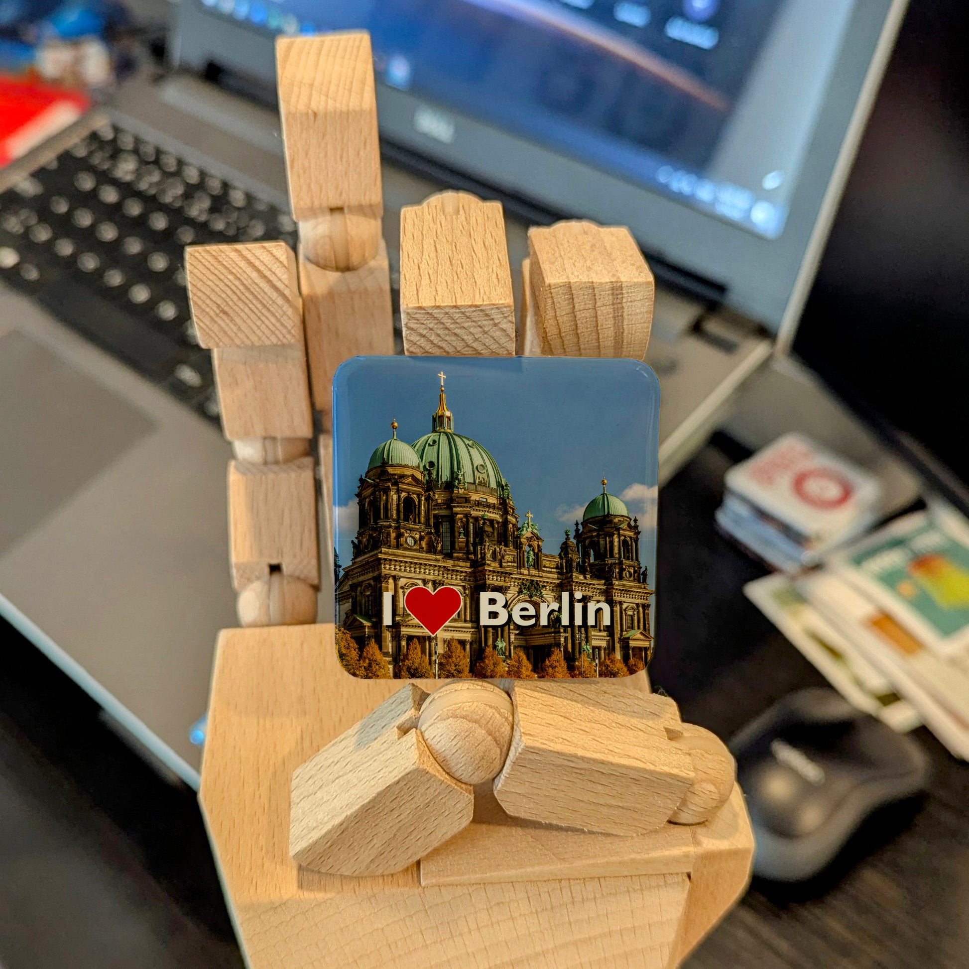 I Love Berlin Fridge Magnet - PhiloPerse