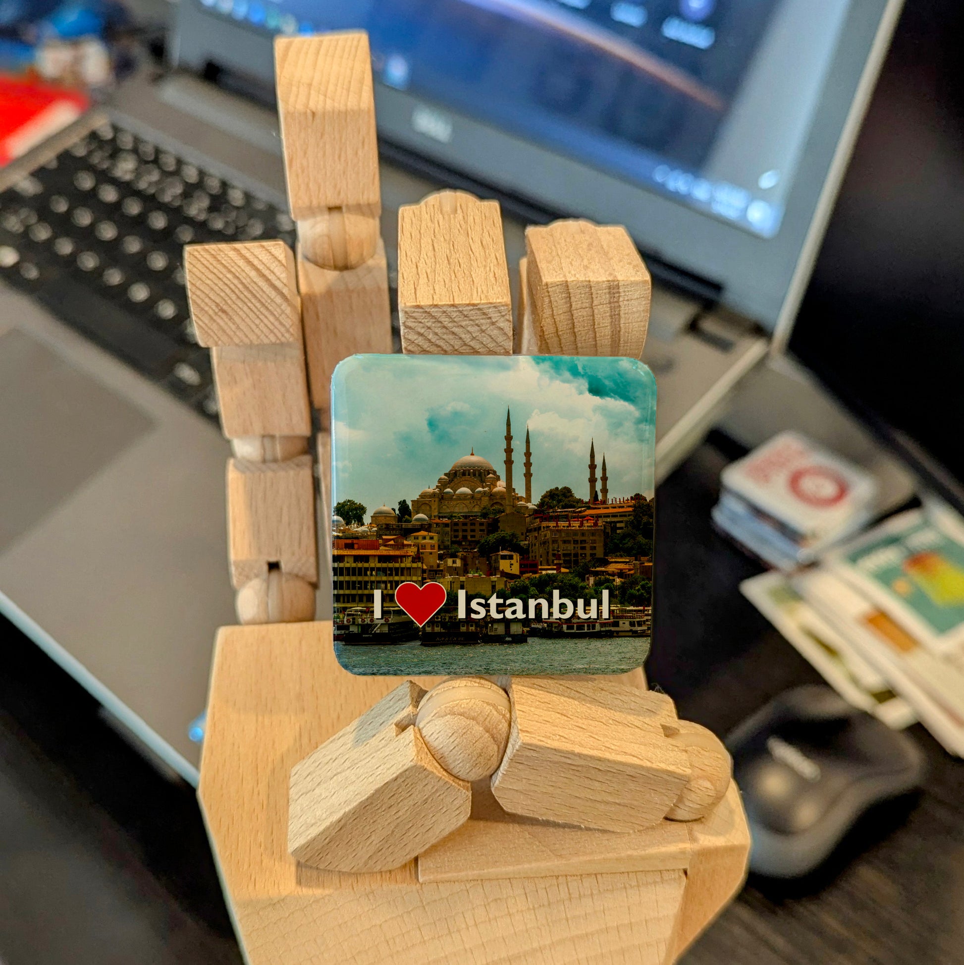 I Love Istanbul Fridge Magnet - PhiloPerse