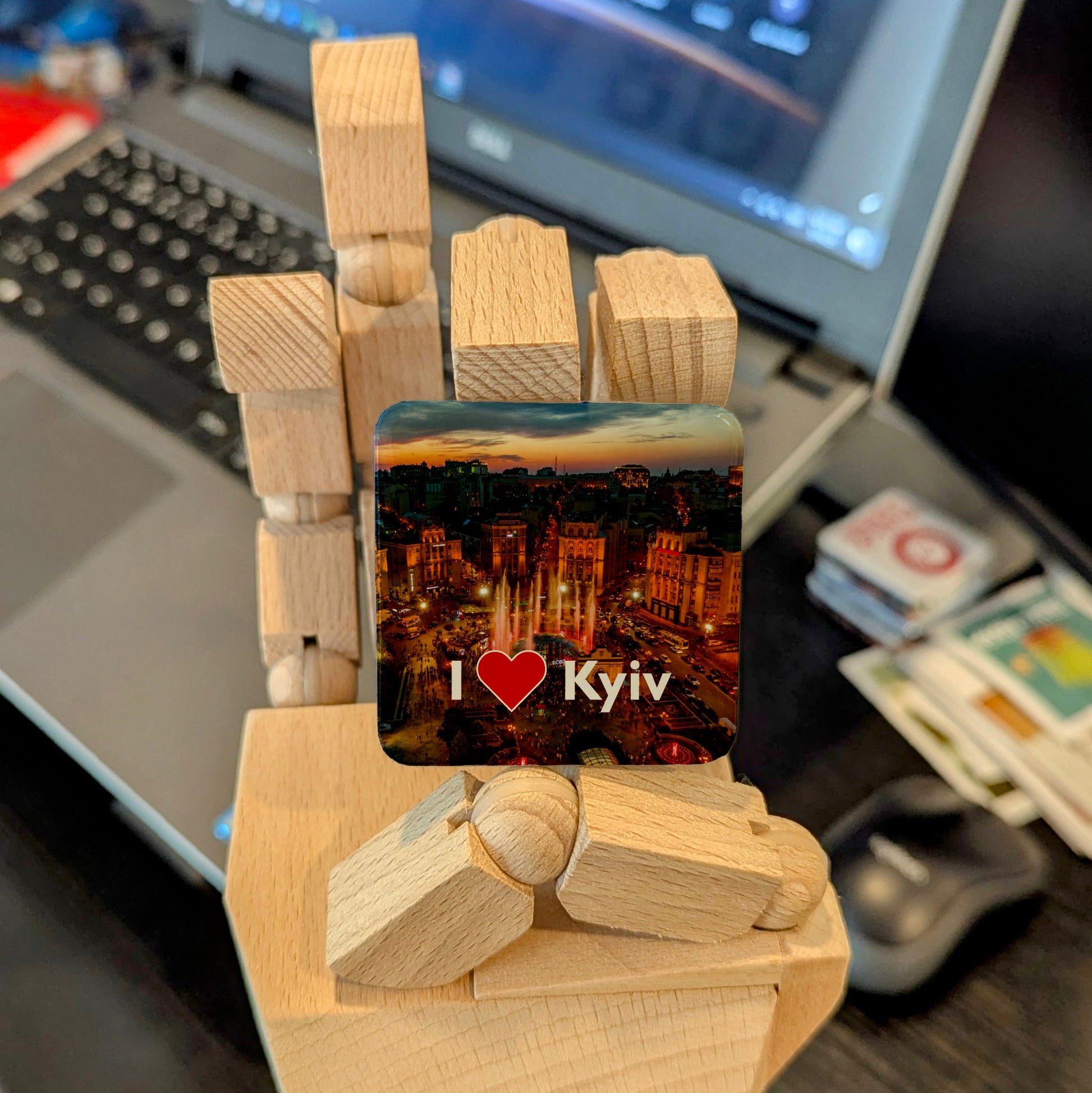 I Love Kyiv Fridge Magnet - PhiloPerse