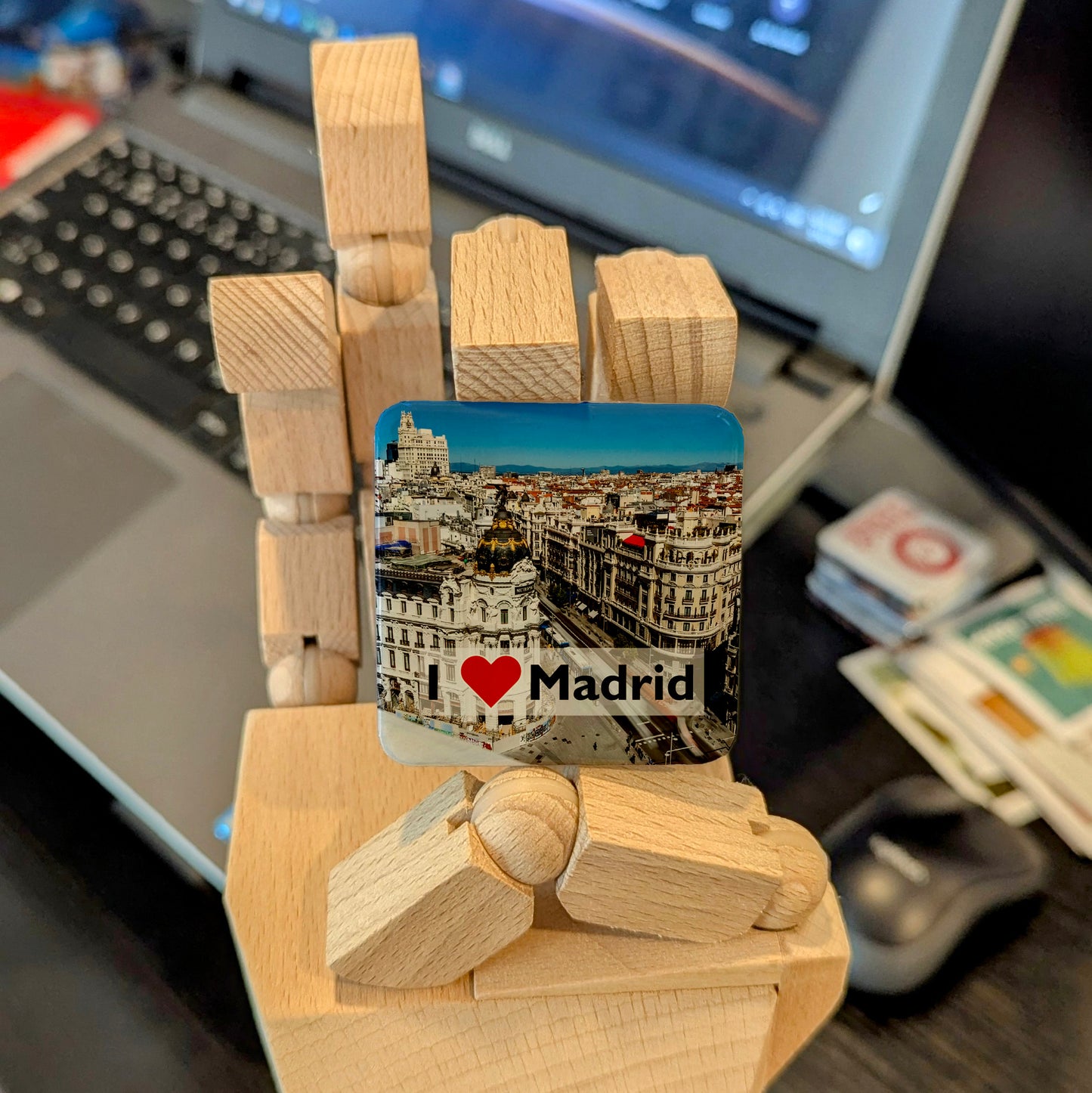 I Love Madrid Fridge Magnet - PhiloPerse