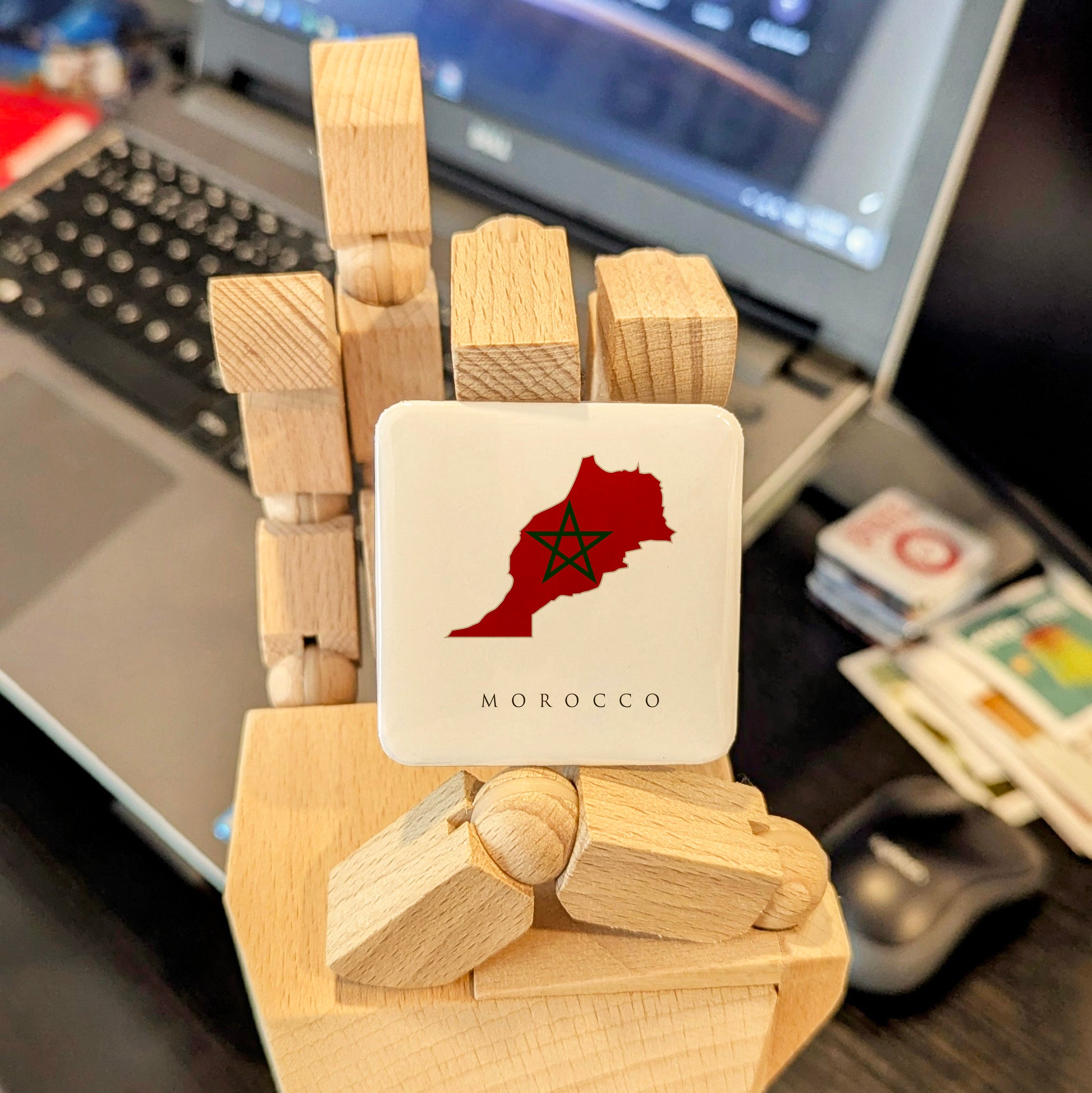 Morocco Fridge Magnet - PhiloPerse