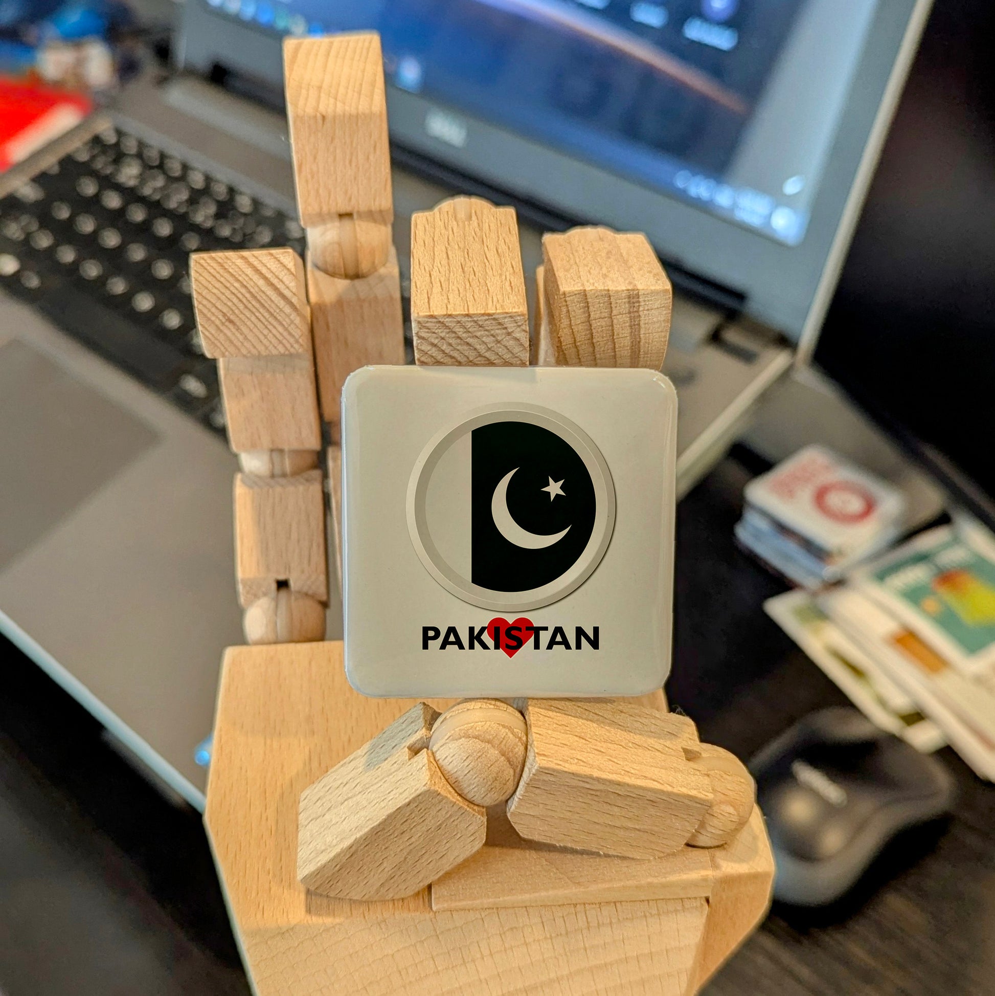 I Love Pakistan Fridge Magnet - PhiloPerse