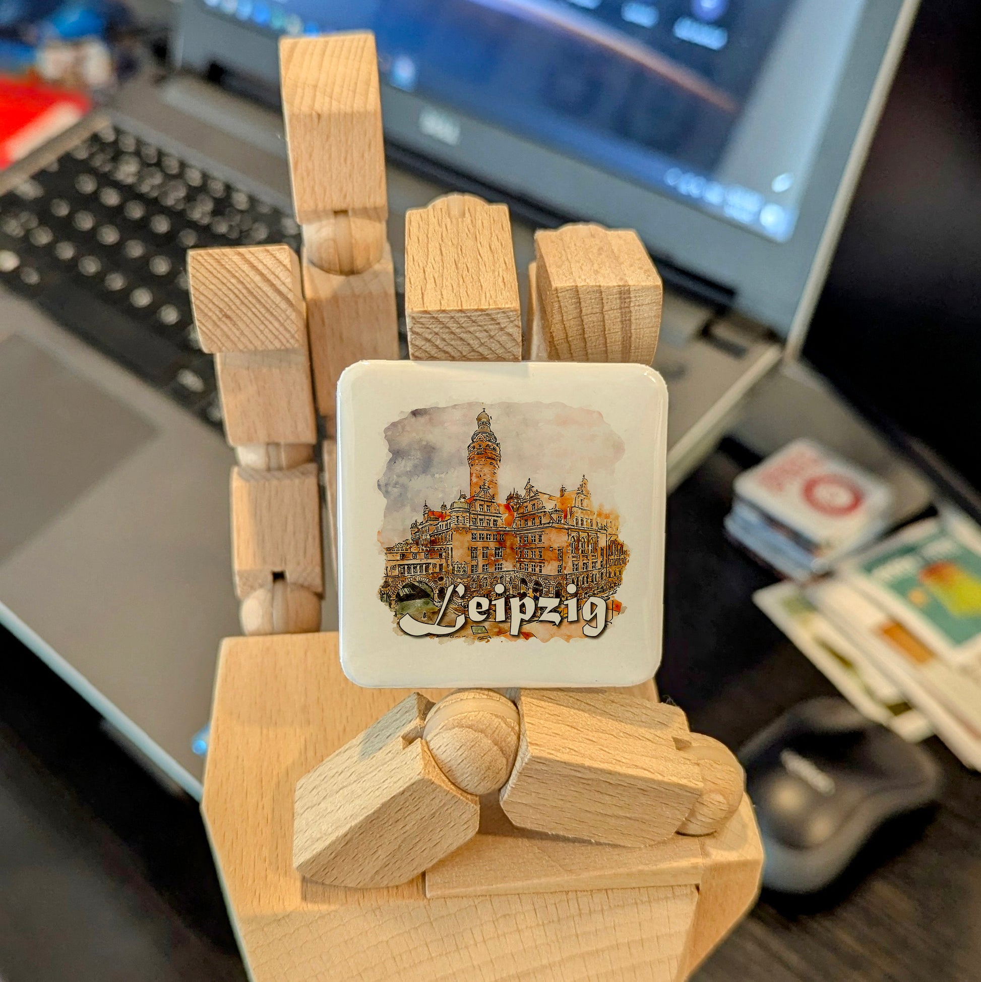 Leipzig Germany Fridge Magnet - PhiloPerse