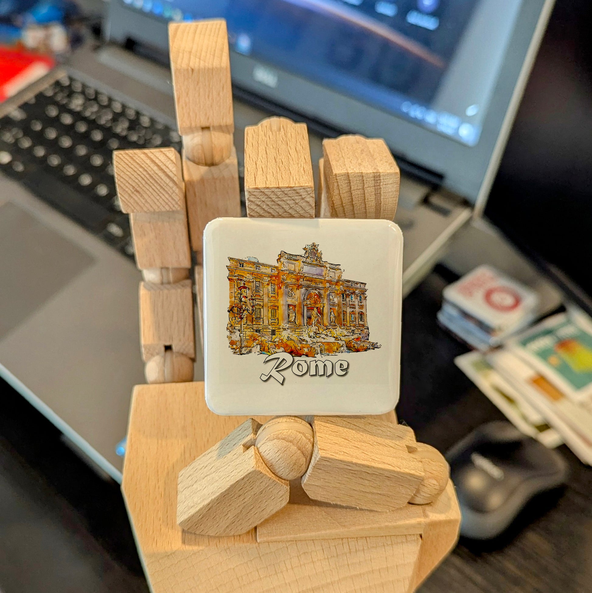 Rome Italy Fridge Magnet - PhiloPerse