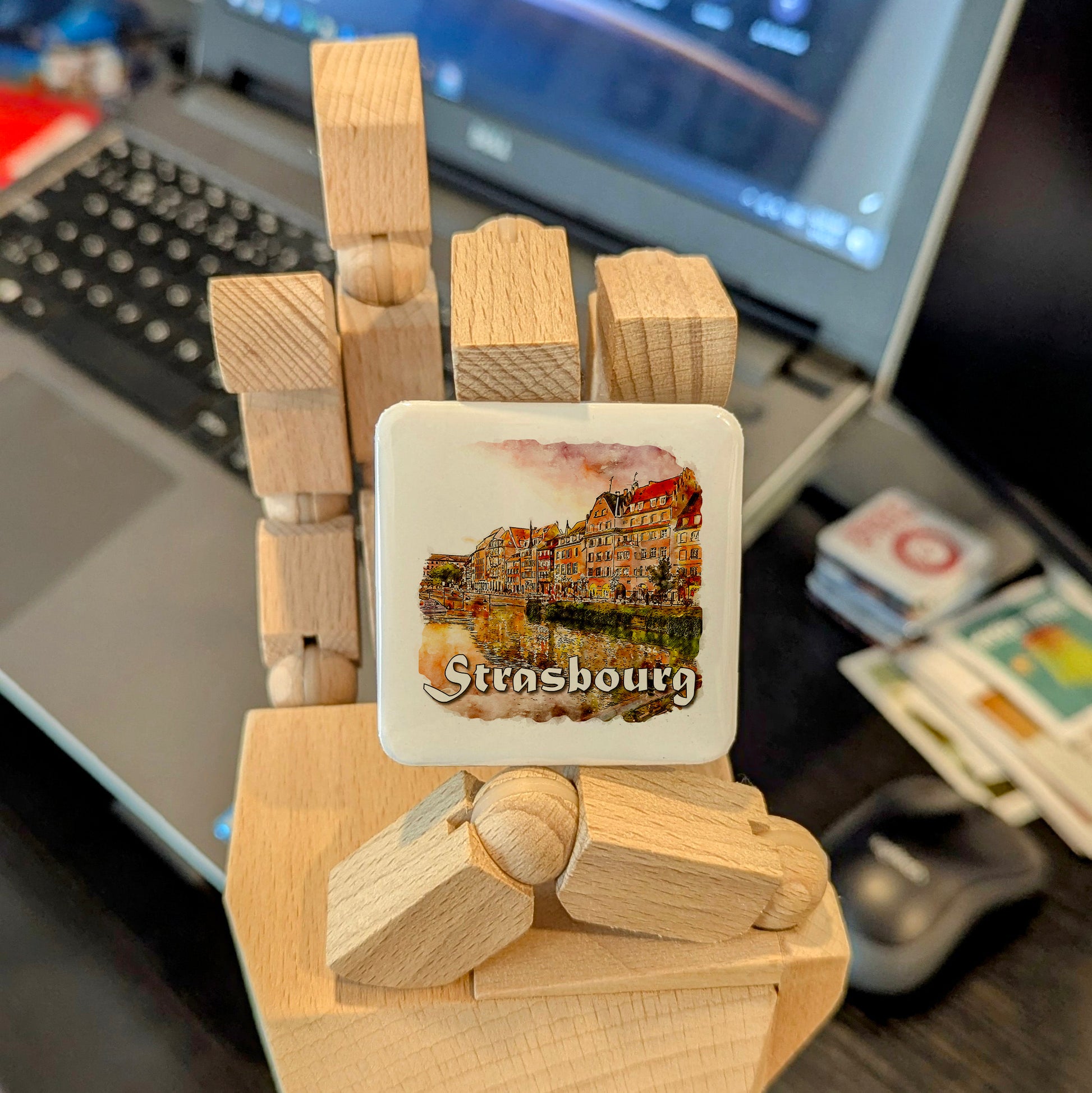 Strasbourg France Fridge Magnet - PhiloPerse