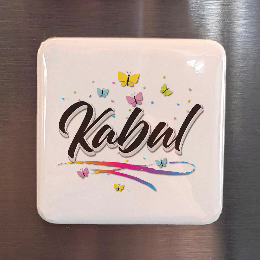 Kabul Afghanistan Asia Magnet | City of Gardens on the Kabul River | 2x2 | Made in Canada