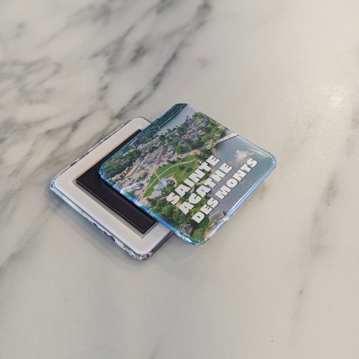 Ste. Agathe Des Monts V.3 Fridge Magnet - PhiloPerse