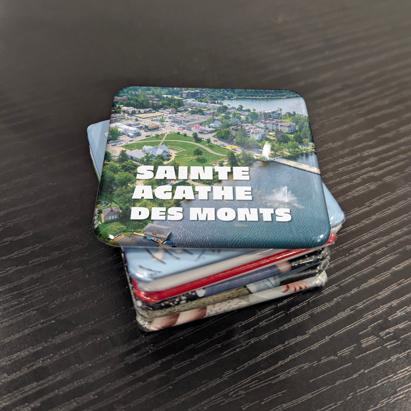 Ste. Agathe Des Monts V.3 Fridge Magnet - PhiloPerse