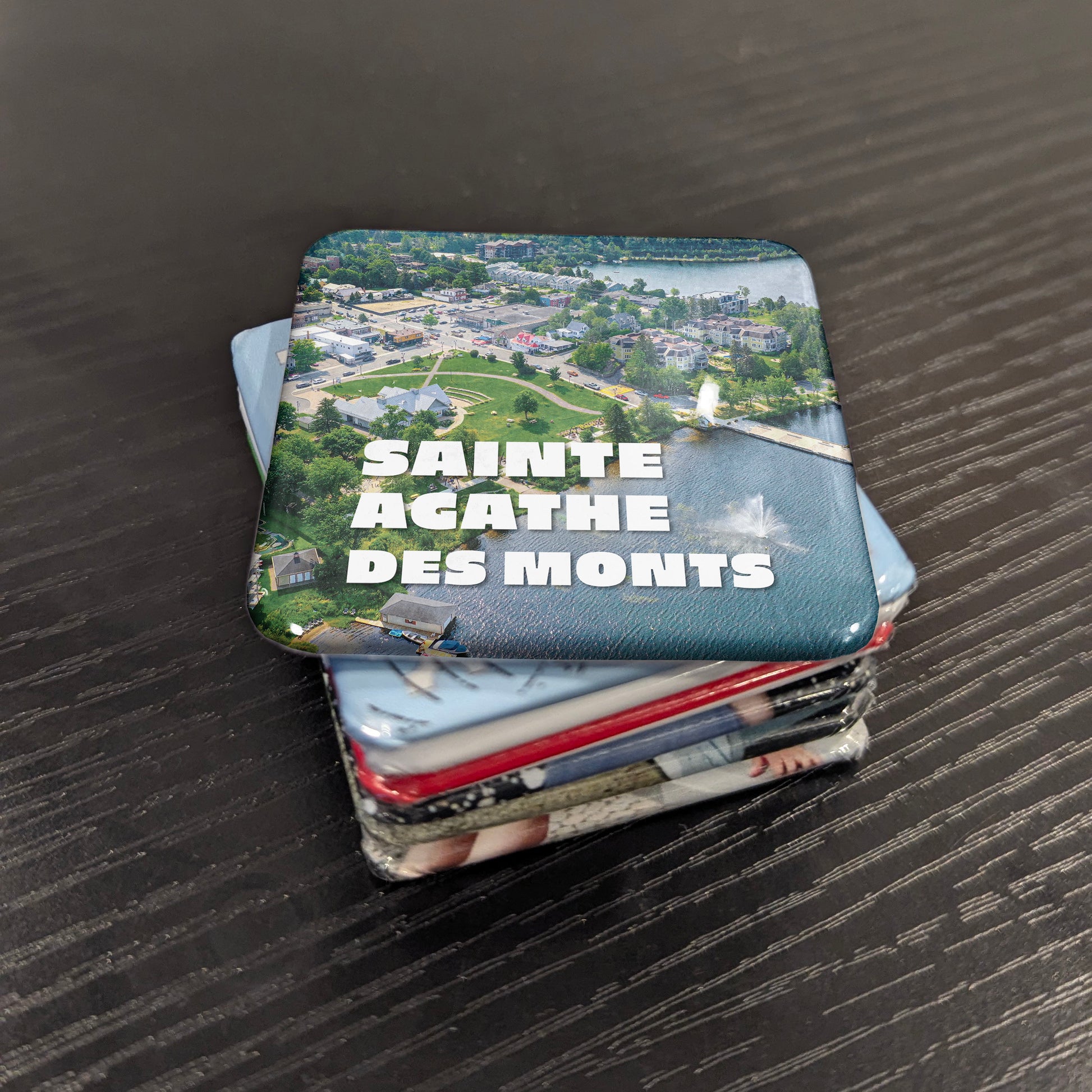 Ste. Agathe Des Monts V.3 Fridge Magnet - PhiloPerse