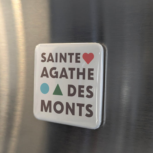 Ste. Agathe Des Monts V.5 Fridge Magnet