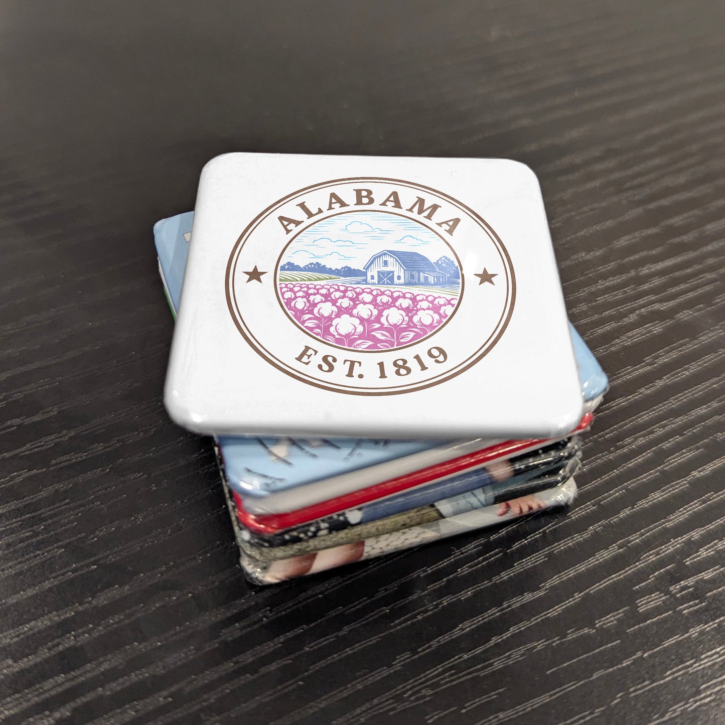 Alabama Magnet | The Heart of Dixie | 2×2 | Made in Canada - PhiloPerse