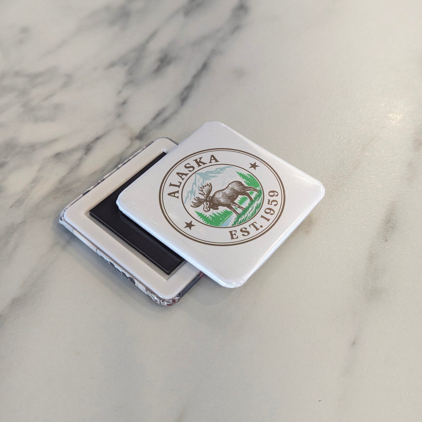 Alaska Magnet | The Last Frontier | 2×2 | Made in Canada - PhiloPerse