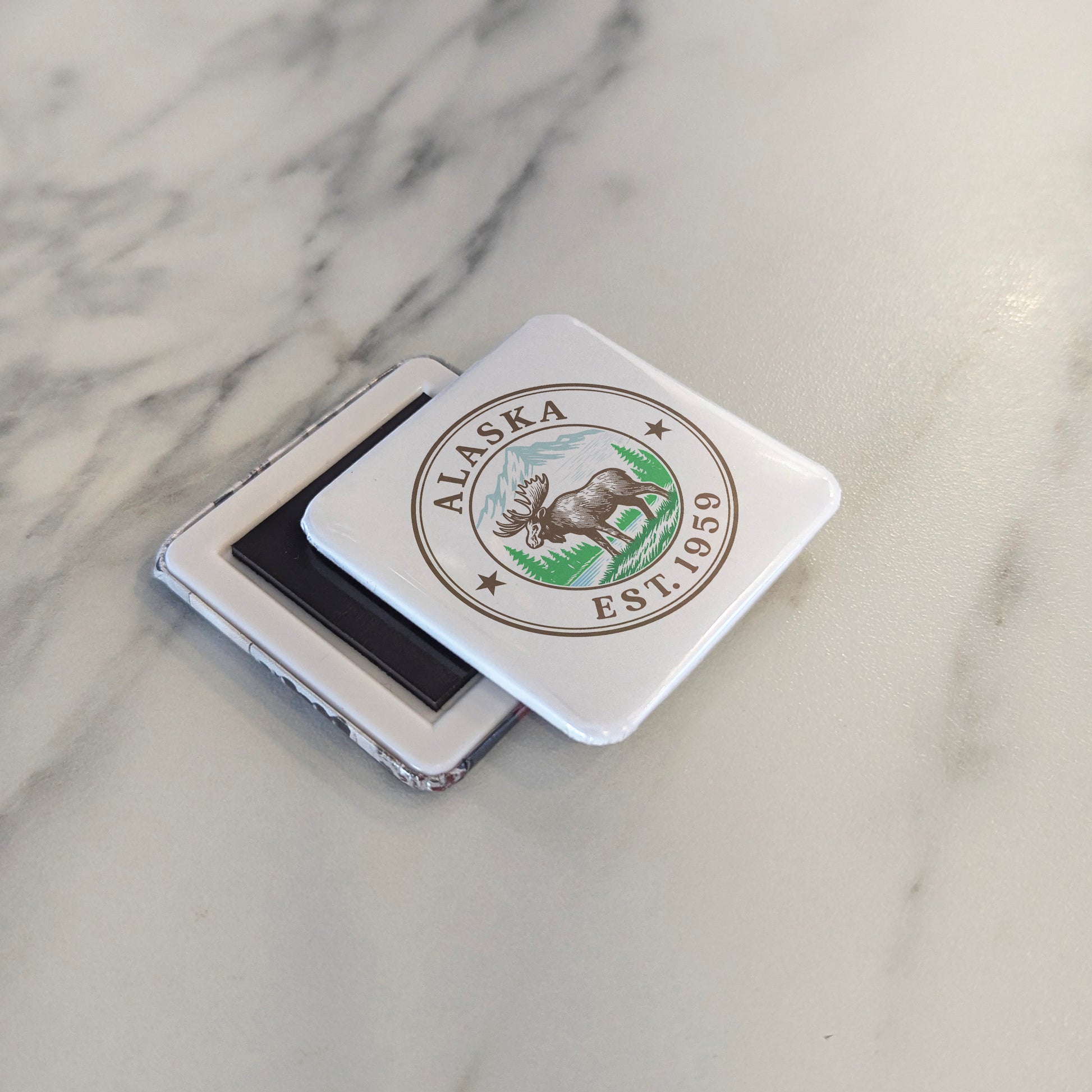 Alaska Magnet | The Last Frontier | 2×2 | Made in Canada - PhiloPerse