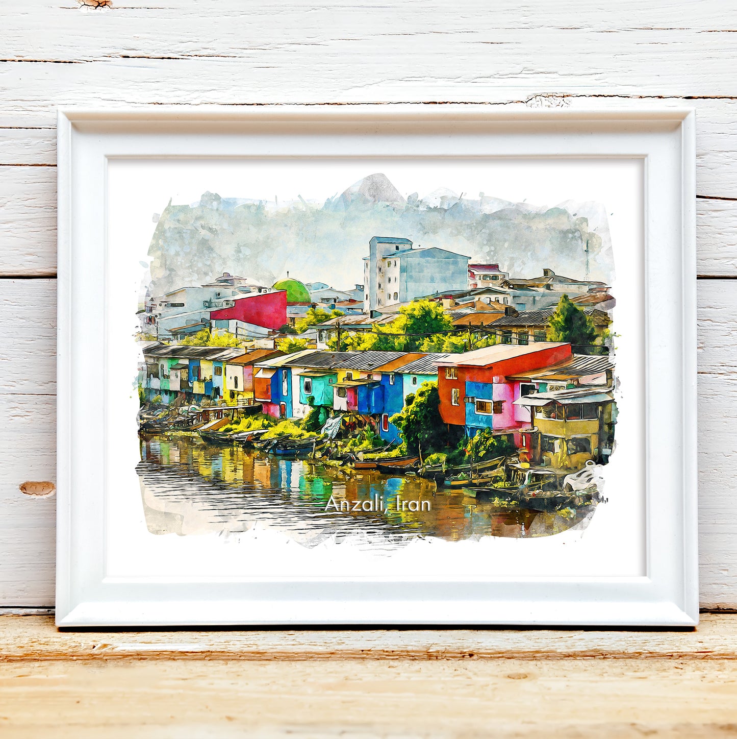Anzali, Iran, Art Print | 8×10 | Made in Canada - PhiloPerse