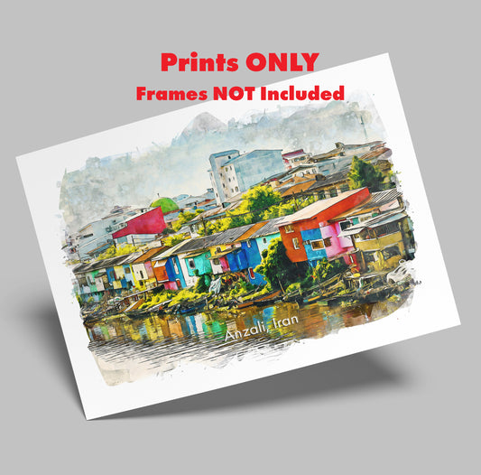 Anzali, Iran, Art Print | 8×10 | Made in Canada - PhiloPerse