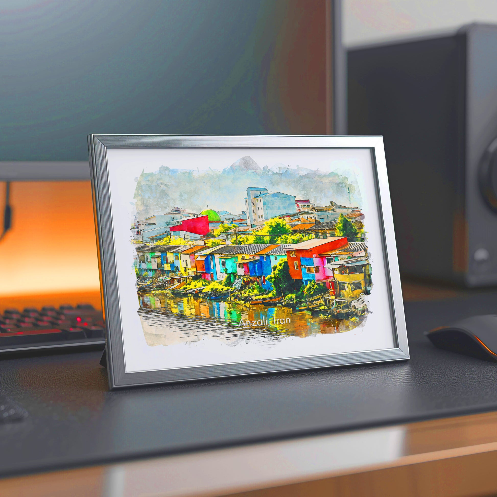Anzali, Iran, Art Print | 8×10 | Made in Canada - PhiloPerse